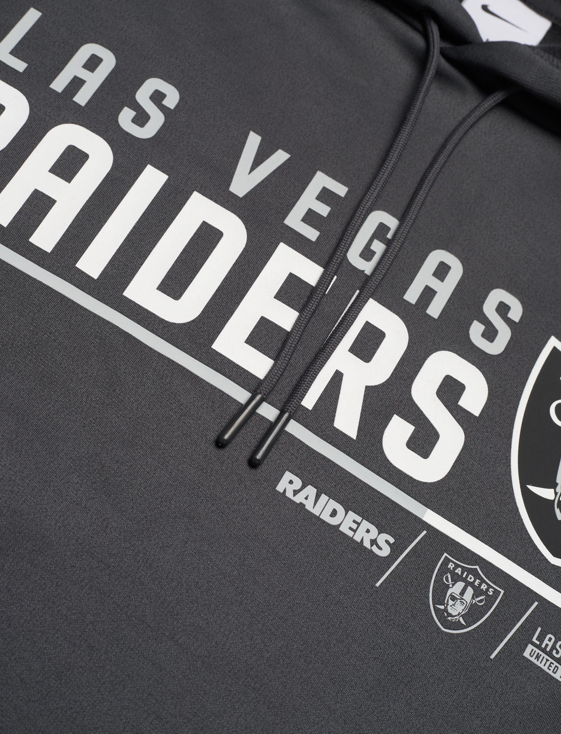 NIKE Fan Gear Las Vegas Raiders Mens Nike Therma Pullover Hoodie - Hoodies  