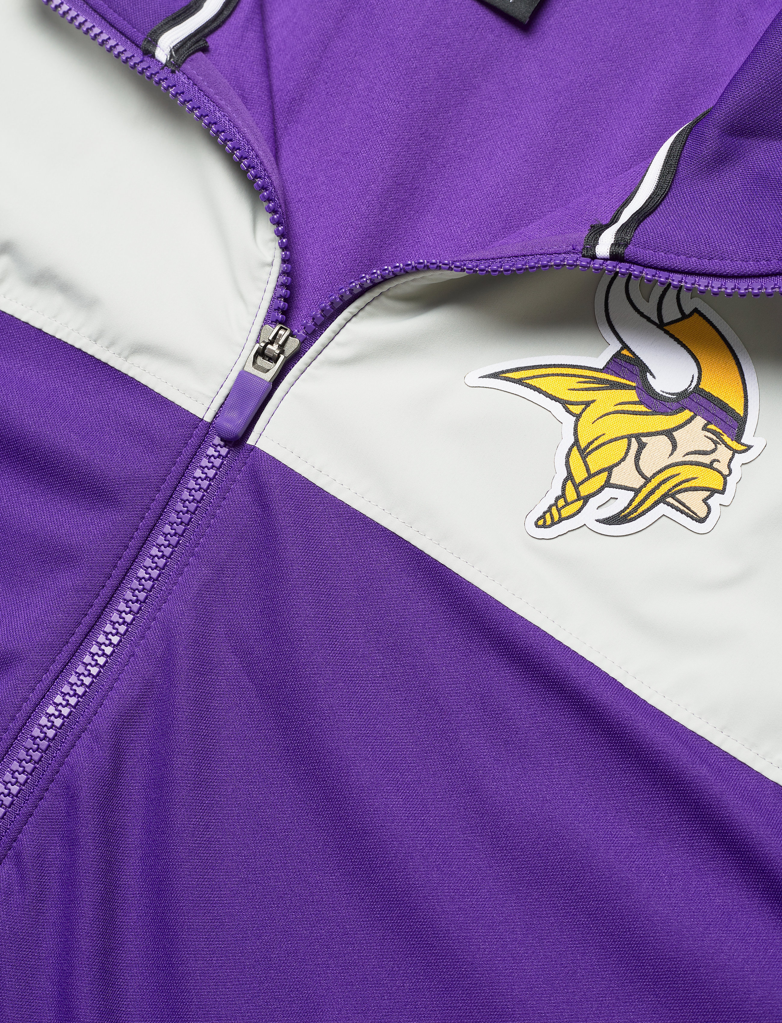 NIKE Fan Gear - Minnesota Vikings Nike Logo Long Sleeve Jacket - court purple / medium silver - 2