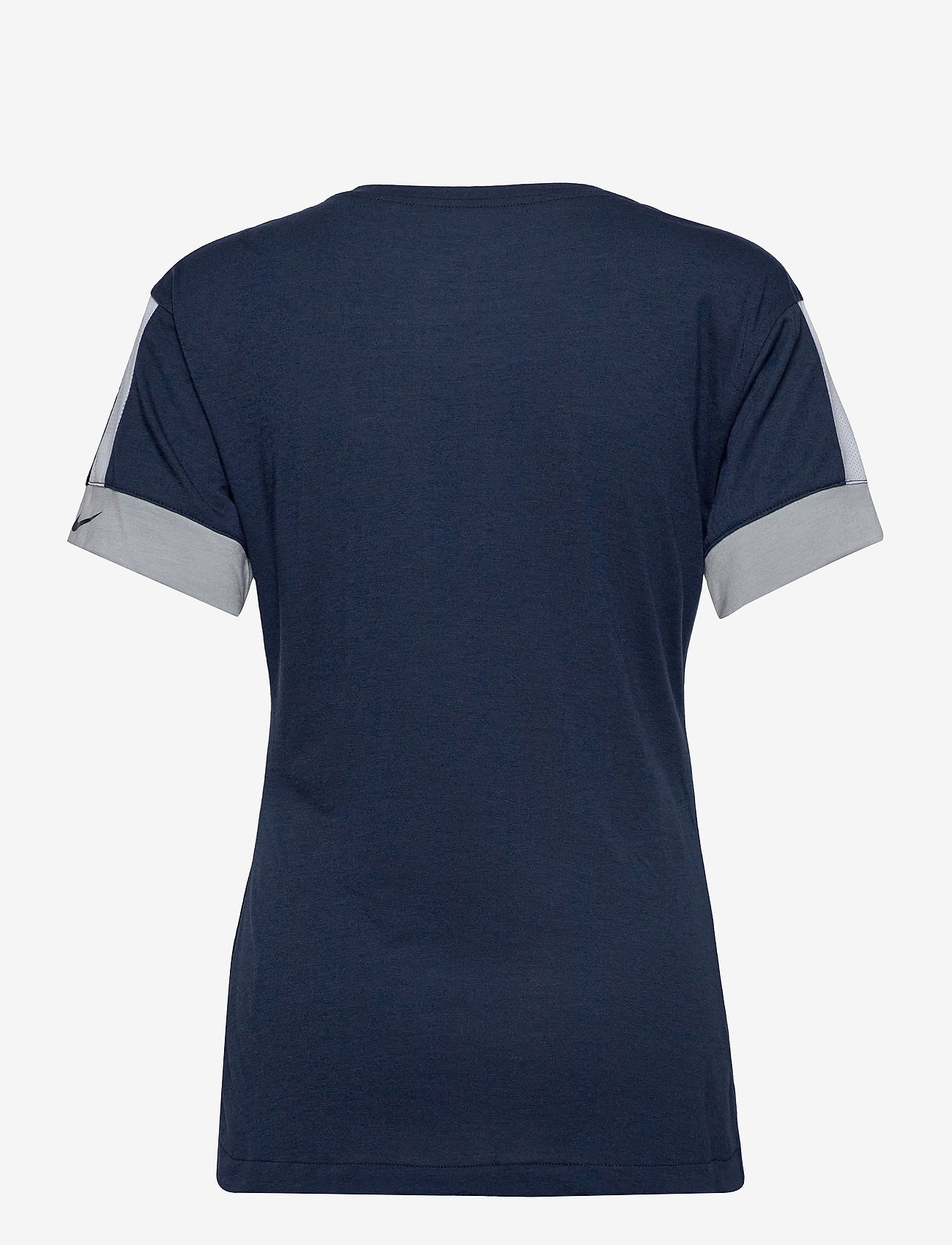 NIKE Fan Gear - Dallas Cowboys Nike Mascot Outline Fashion Tri-Blend Top - college navy / dark grey heather / white - 1