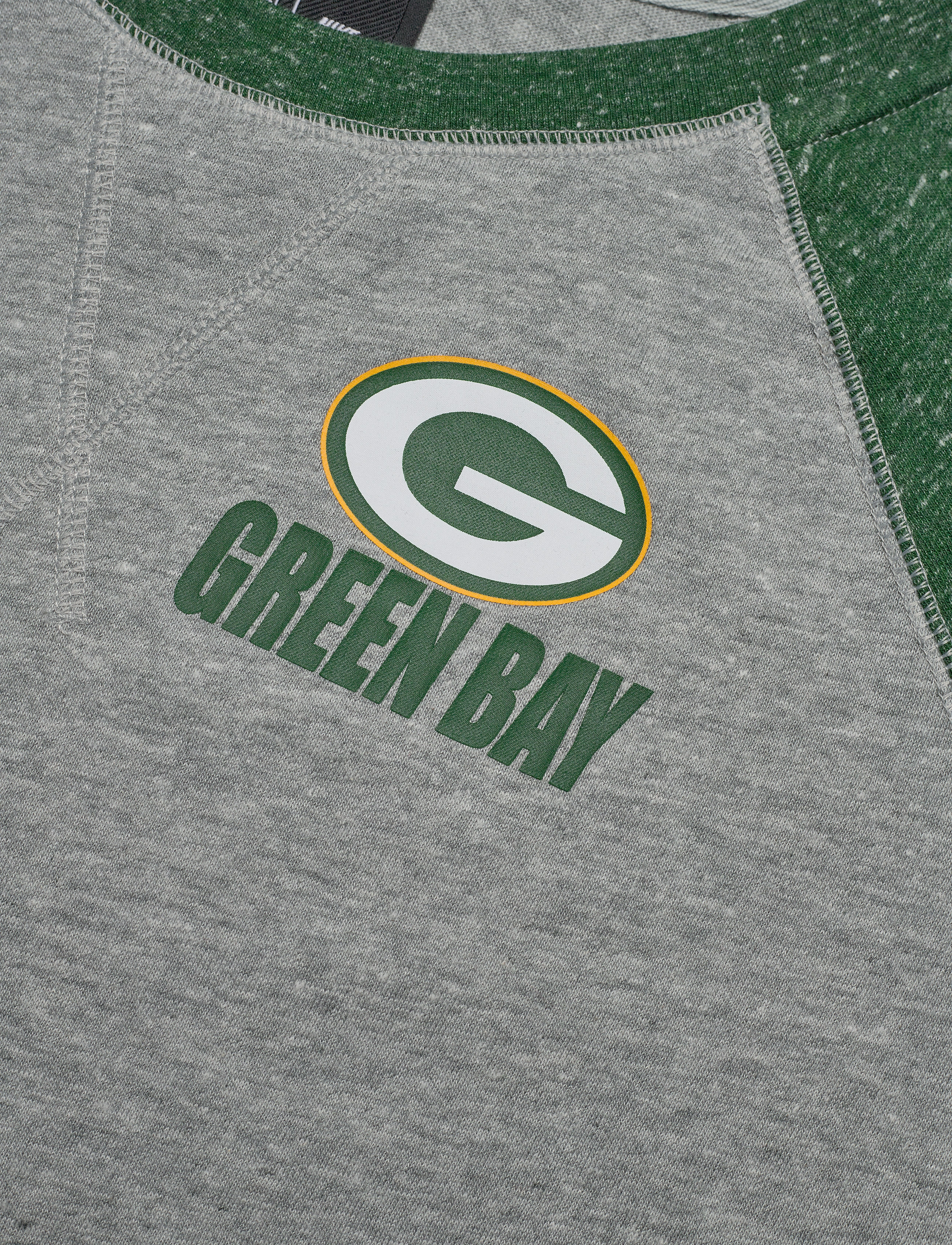 NIKE Fan Gear - Green Bay Packers Nike Left Chest Logo Gym Vintage - dark grey heather / fir - 2