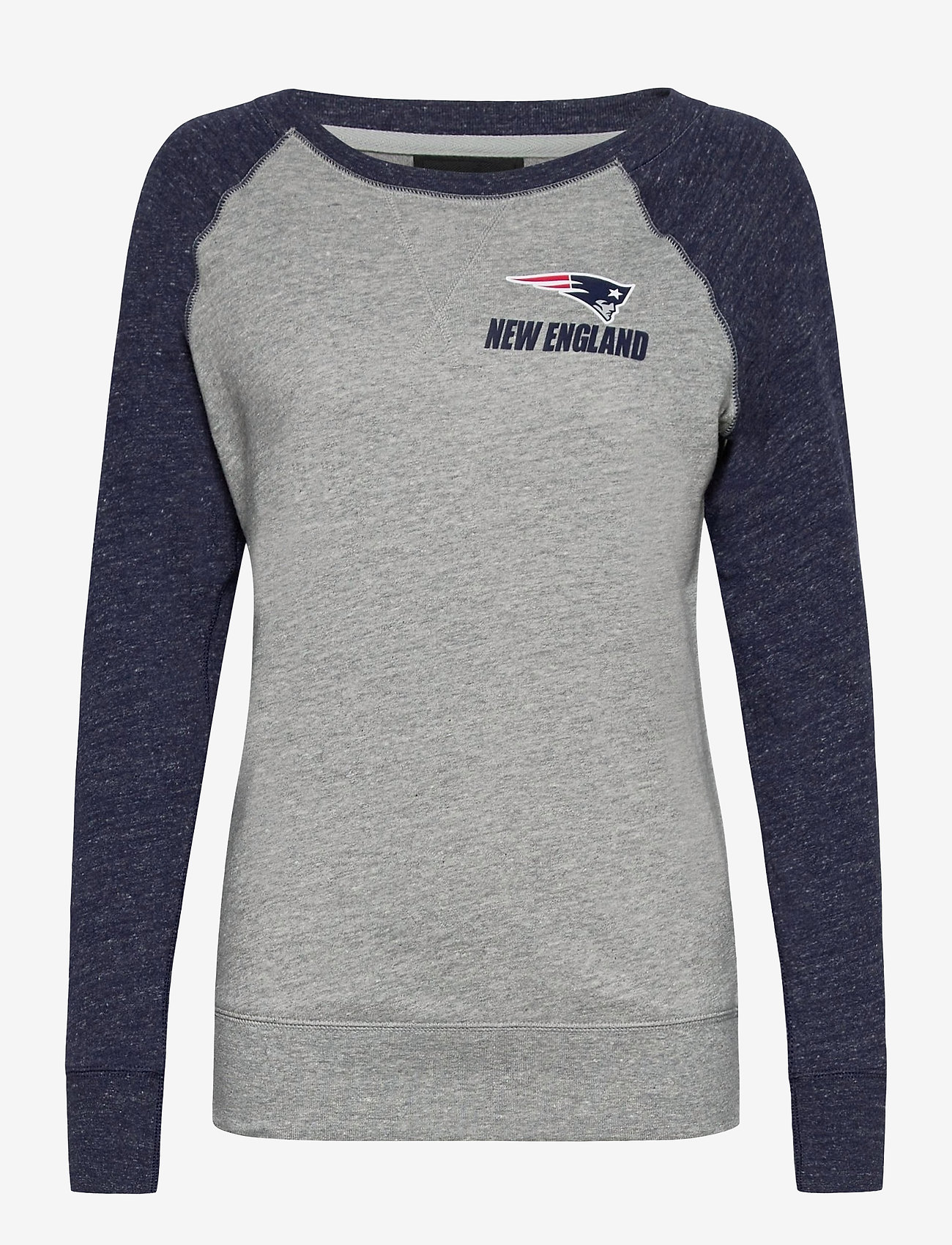 NIKE Fan Gear - New England Patriots Nike Left Chest Logo Gym Vintage - dark grey heather / college navy heather - 0