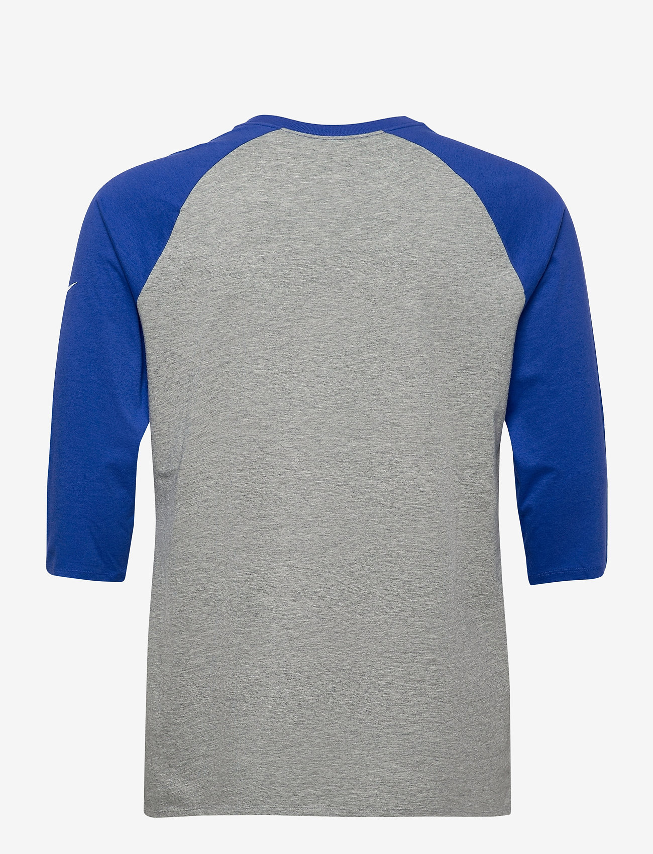 NIKE Fan Gear - Los Angeles Rams Nike Wordmark Football All 3/4-Sleeve - dark grey heather / hyper royal - 1