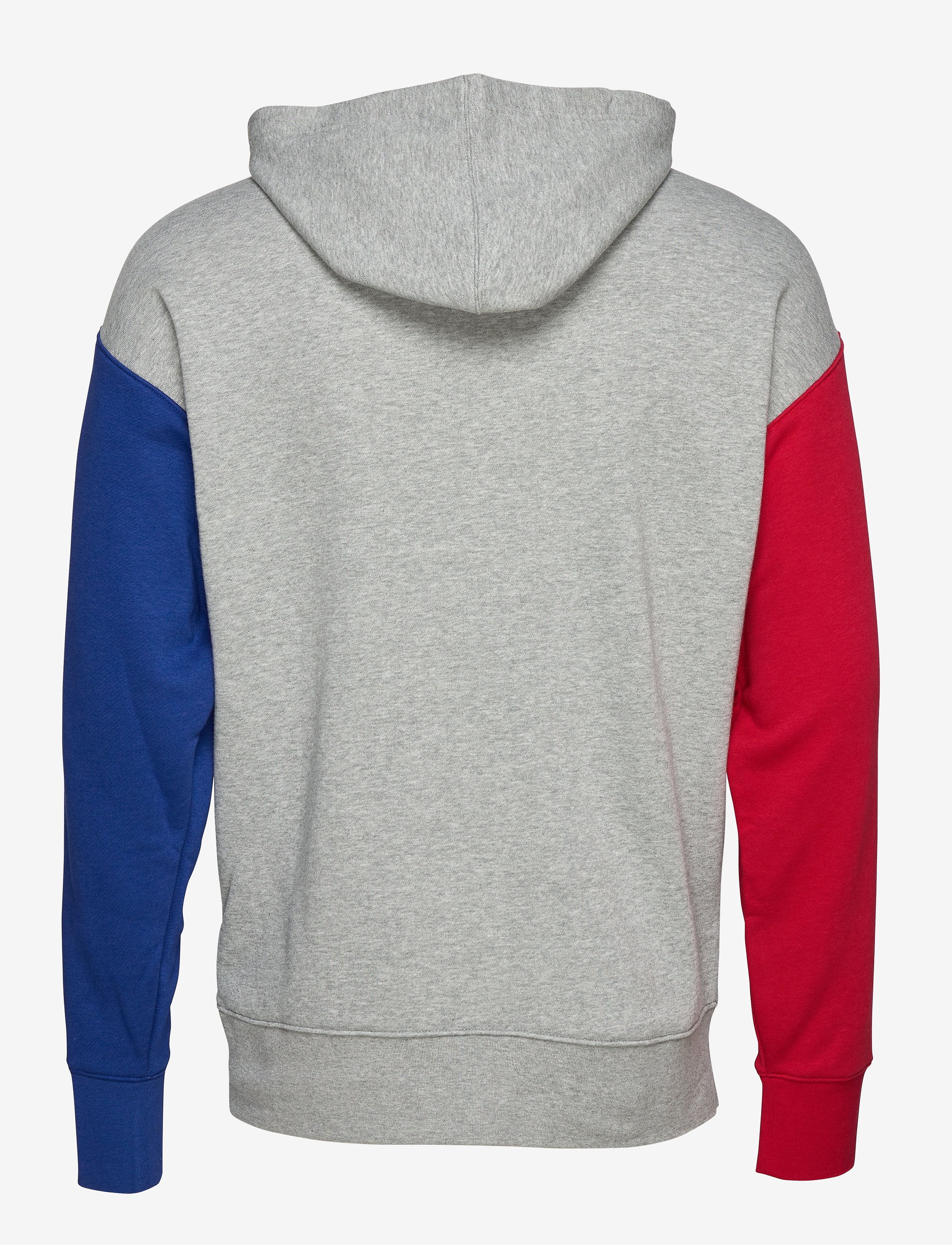 NIKE Fan Gear - New York Giants Nike Wordmark Long Sleeve Heritage Hoodie - dark grey heather / rush blue / gym red - 2
