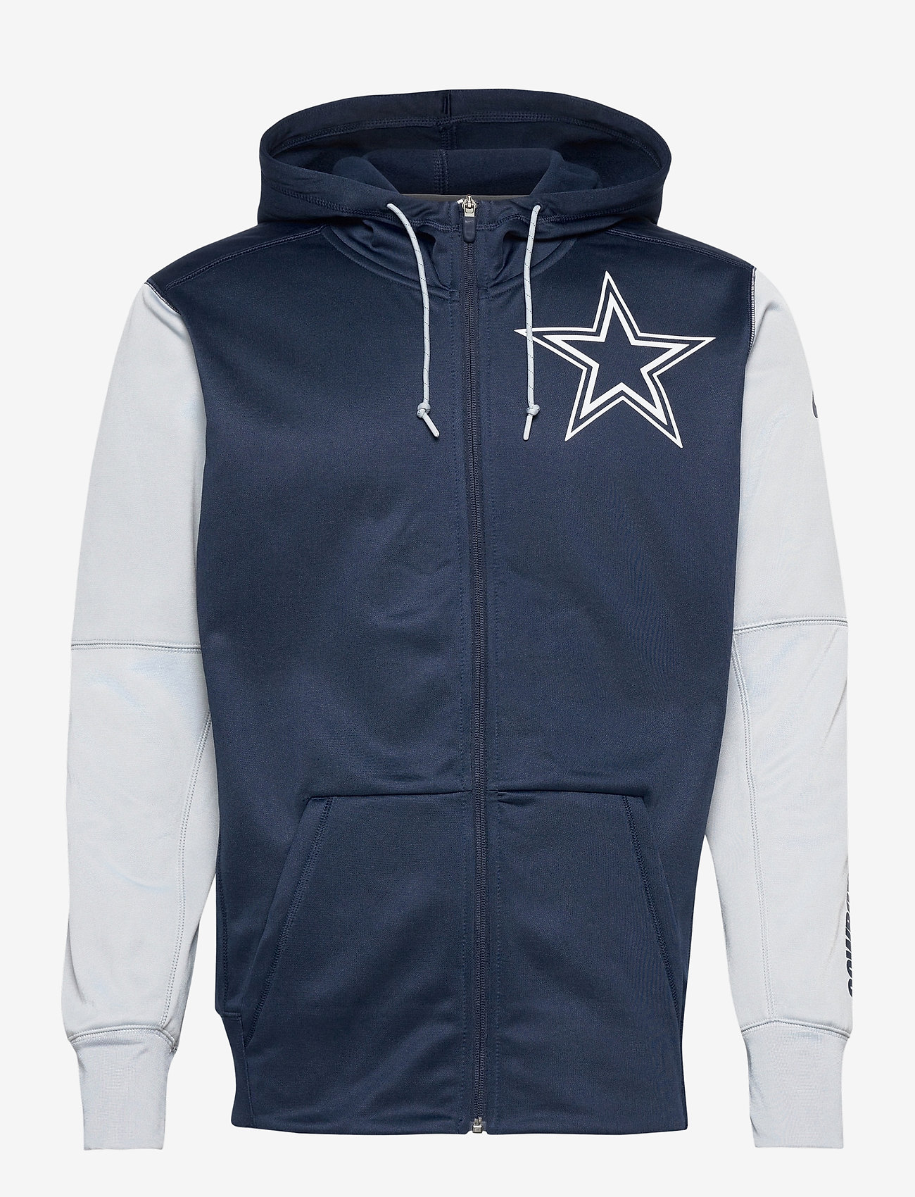NIKE Fan Gear - Dallas Cowboys Nike Left Chest Mascot Full-Zip - college navy / field silver - 0
