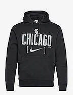 Chicago White Sox Men's Nike MLB Club Slack Fleece Hood - BLACK