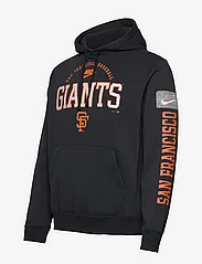 NIKE Fan Gear - San Francisco Giants Men's Nike Cooperstown Splitter Club Fleece - hoodies - black - 2