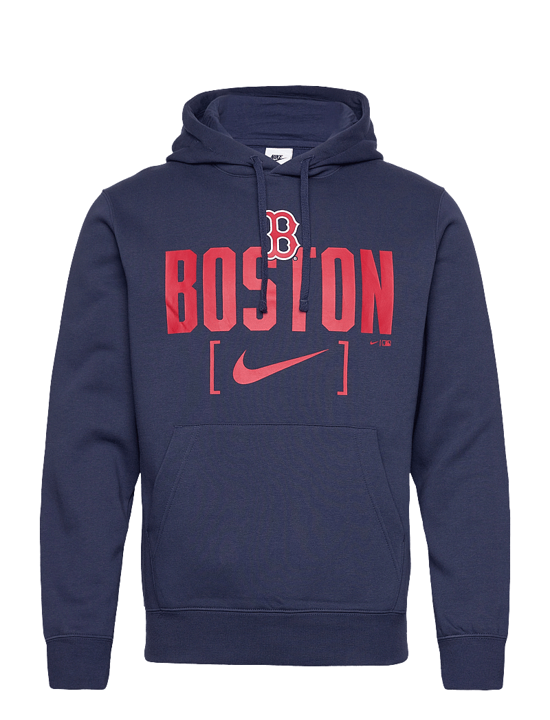 NIKE Fan Gear Boston Red Sox Men's Nike Mlb Club Slack Fleece Hood – hoodies – shop at Booztlet
