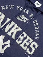 NIKE Fan Gear - New York Yankees Men's Nike Cooperstown Splitter Club Fleece - huvtröjor - midnight navy - 3