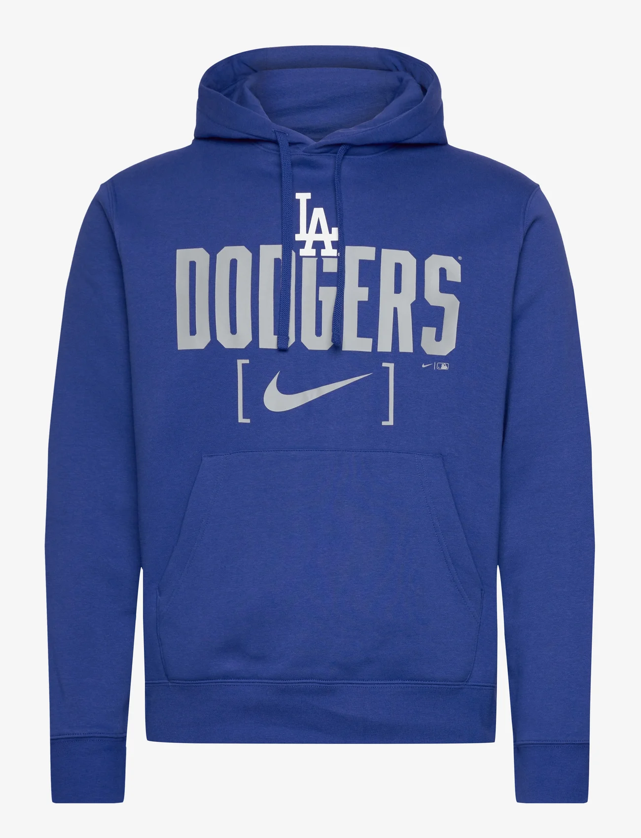 NIKE Fan Gear - Los Angeles Dodgers Men's Nike MLB Club Slack Fleece Hood - hoodies - rush blue - 0