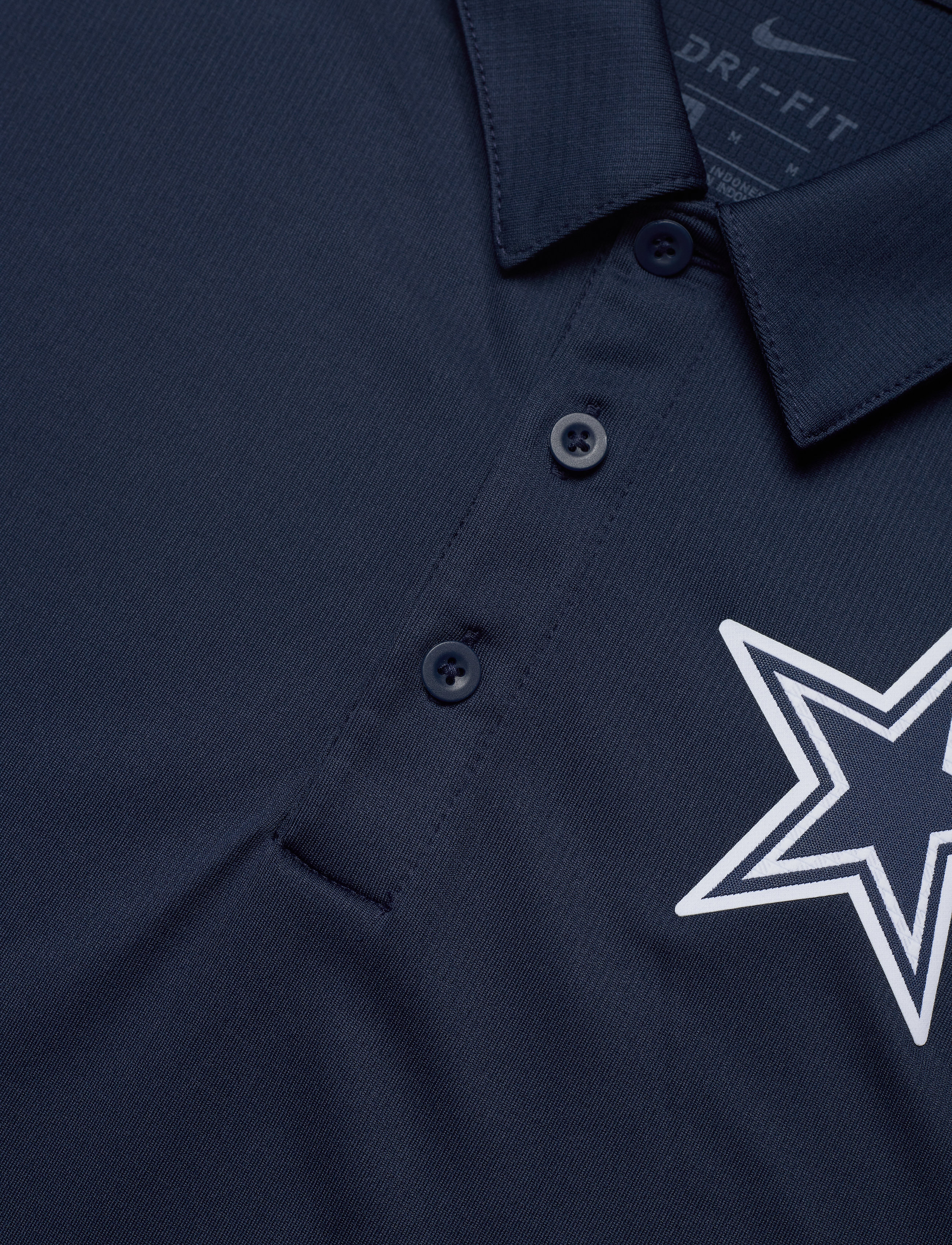 NIKE Fan Gear - Dallas Cowboys Nike Team Logo Franchise Polo - college navy - 3