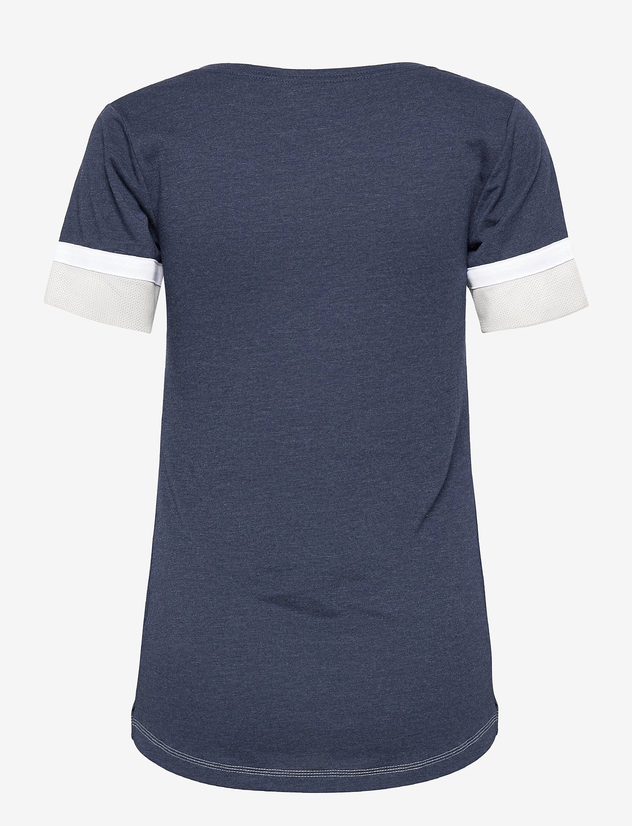 NIKE Fan Gear - New York Yankees Nike Mesh Logo Fashion Vneck T-Shirt - midnight navy heather - 1