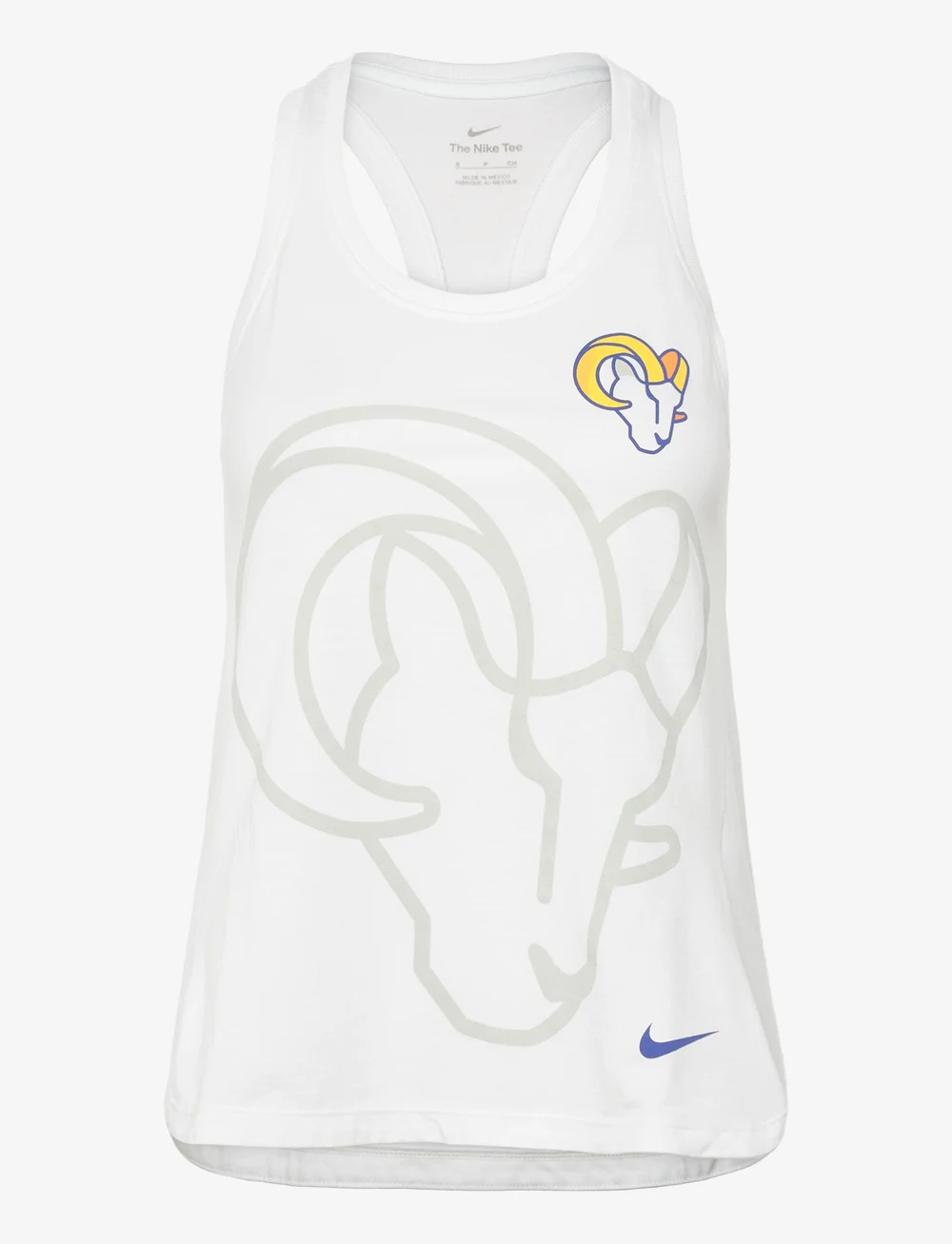 NIKE Fan Gear Nike Nfl Los Angeles Rams Tank Sleeveless tops Boozt