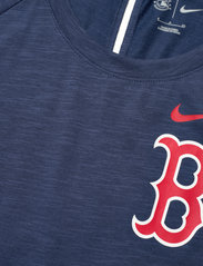 NIKE Fan Gear - Boston Red Sox Nike Summer Breeze Short Sleeve Fashion Top - t-shirts - midnight navy heather - 3