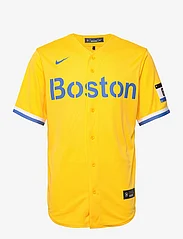 NIKE Fan Gear - Official Replica Jersey - Red Sox City Connect - t-shirts - midwest gold - 0