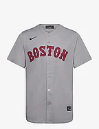 Boston Red Sox Nike Official Replica Road Jersey - DUGOUT GREY