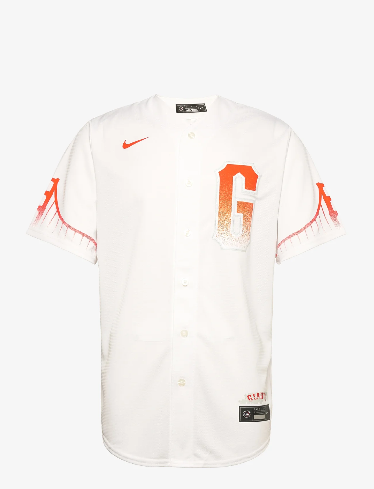 NIKE Fan Gear - Official Replica Jersey - Giants City Connect - marškinėliai trumpomis rankovėmis - white - 0