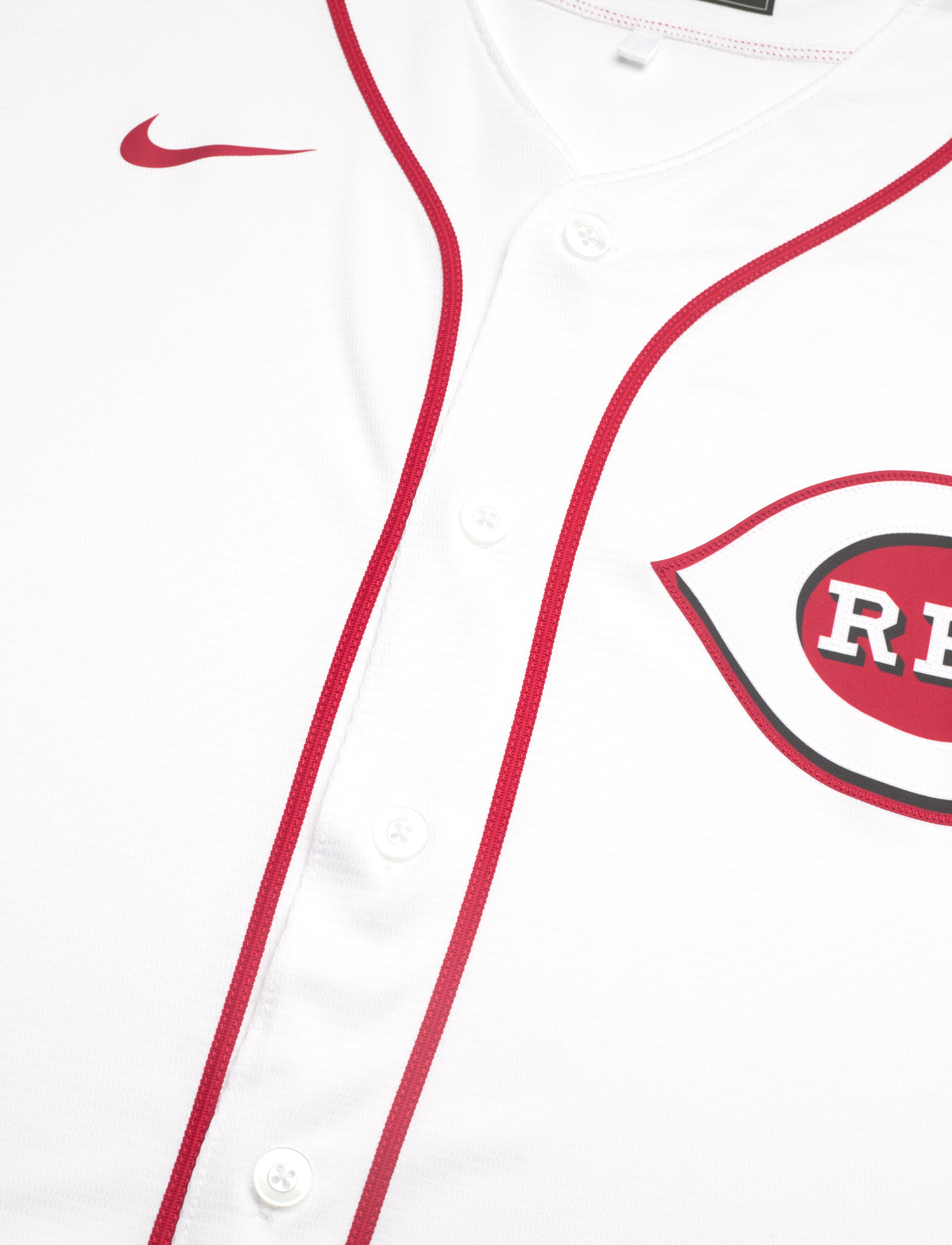 NIKE Fan Gear - Cincinnati Reds Nike Official Replica Home Jersey - white - 2