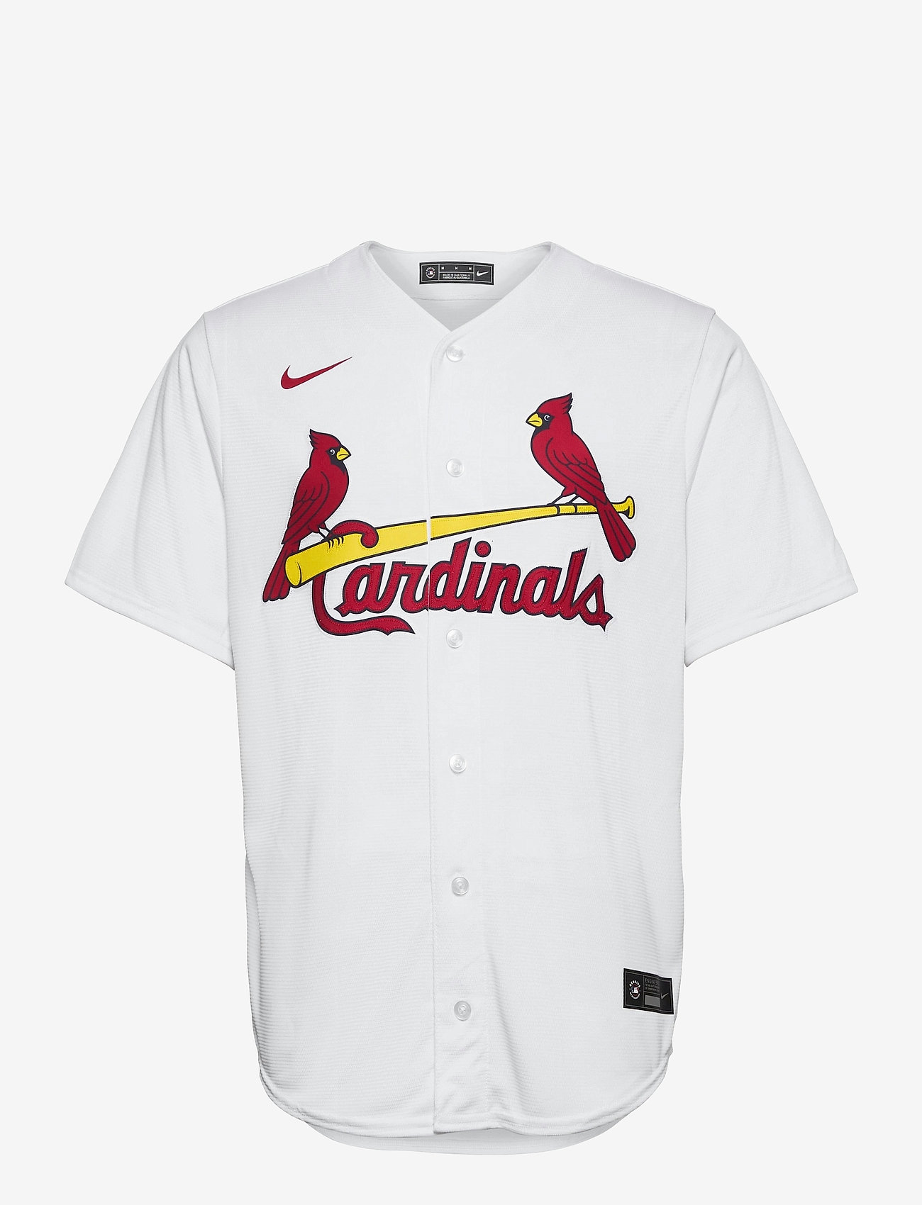 NIKE Fan Gear - St. Louis Cardinals Nike Official Replica Home Jersey - palaidinės ir marškinėliai - white - 0
