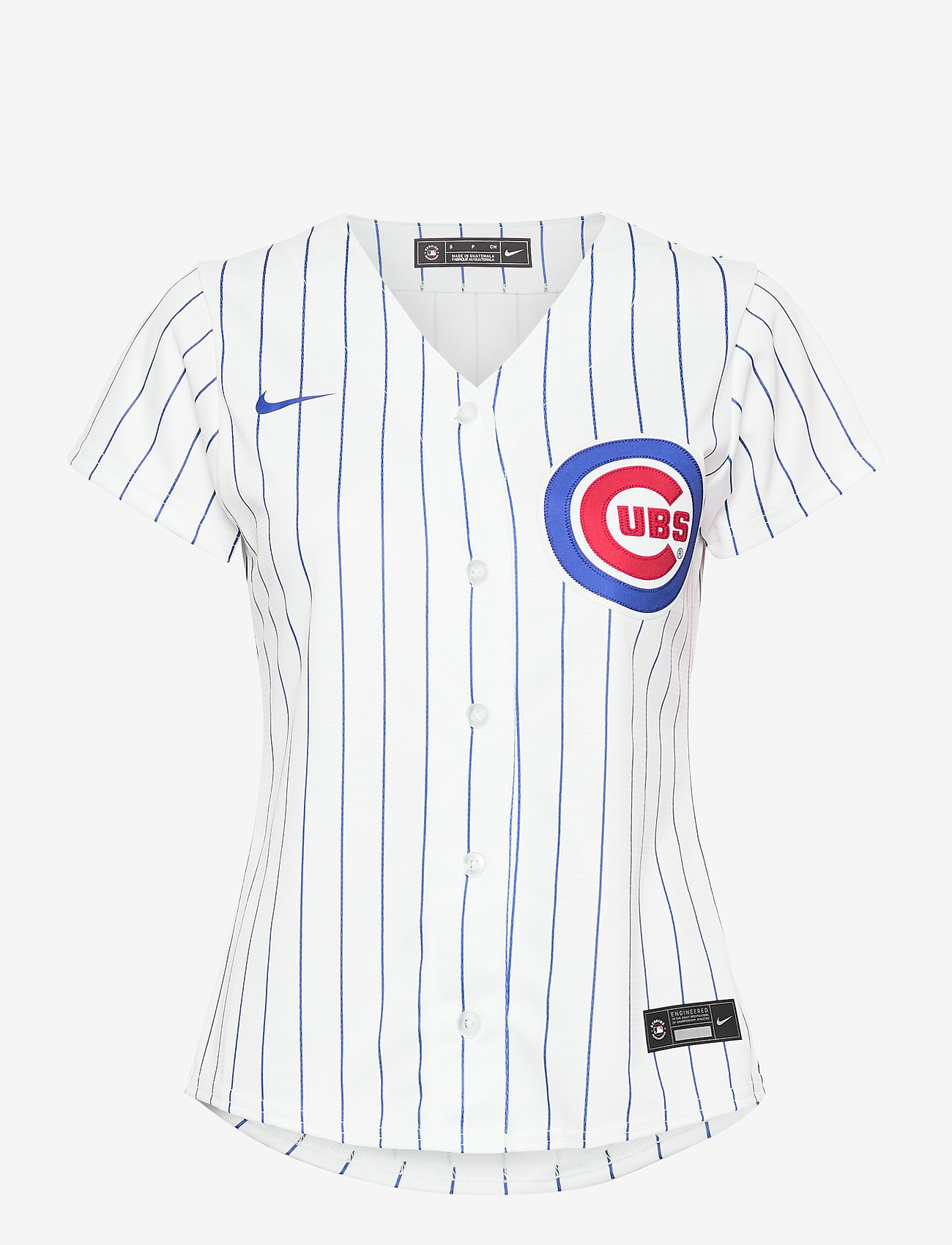 NIKE Fan Gear - Chicago Cubs Nike Official Replica Home Jersey - t-shirts - white - bright royal - 0