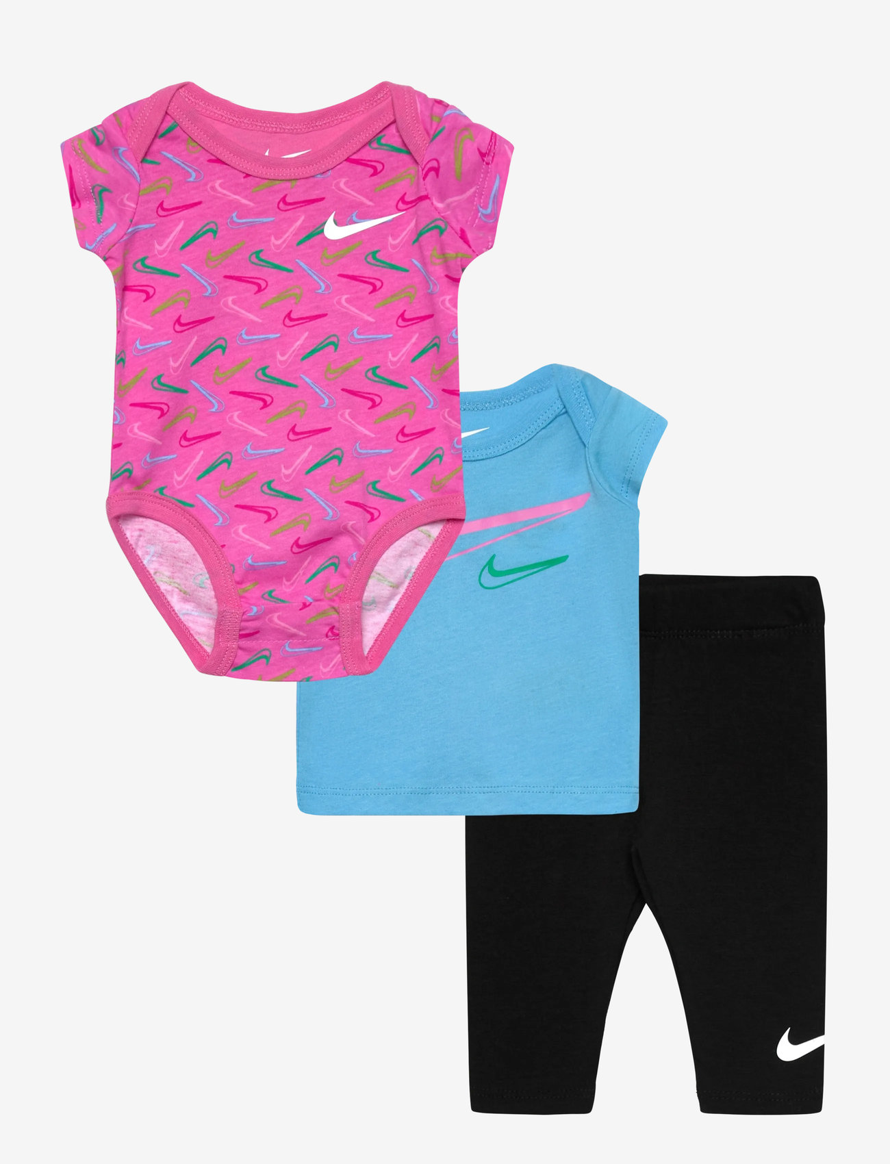Nike - 3C-3 PC BODYSUIT PANT SET - 2-delat set - black - 0