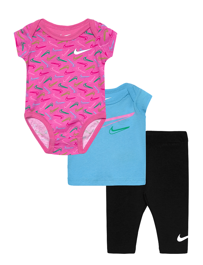 Nike - 3C-3 PC BODYSUIT PANT SET - 2-delat set - black - 0