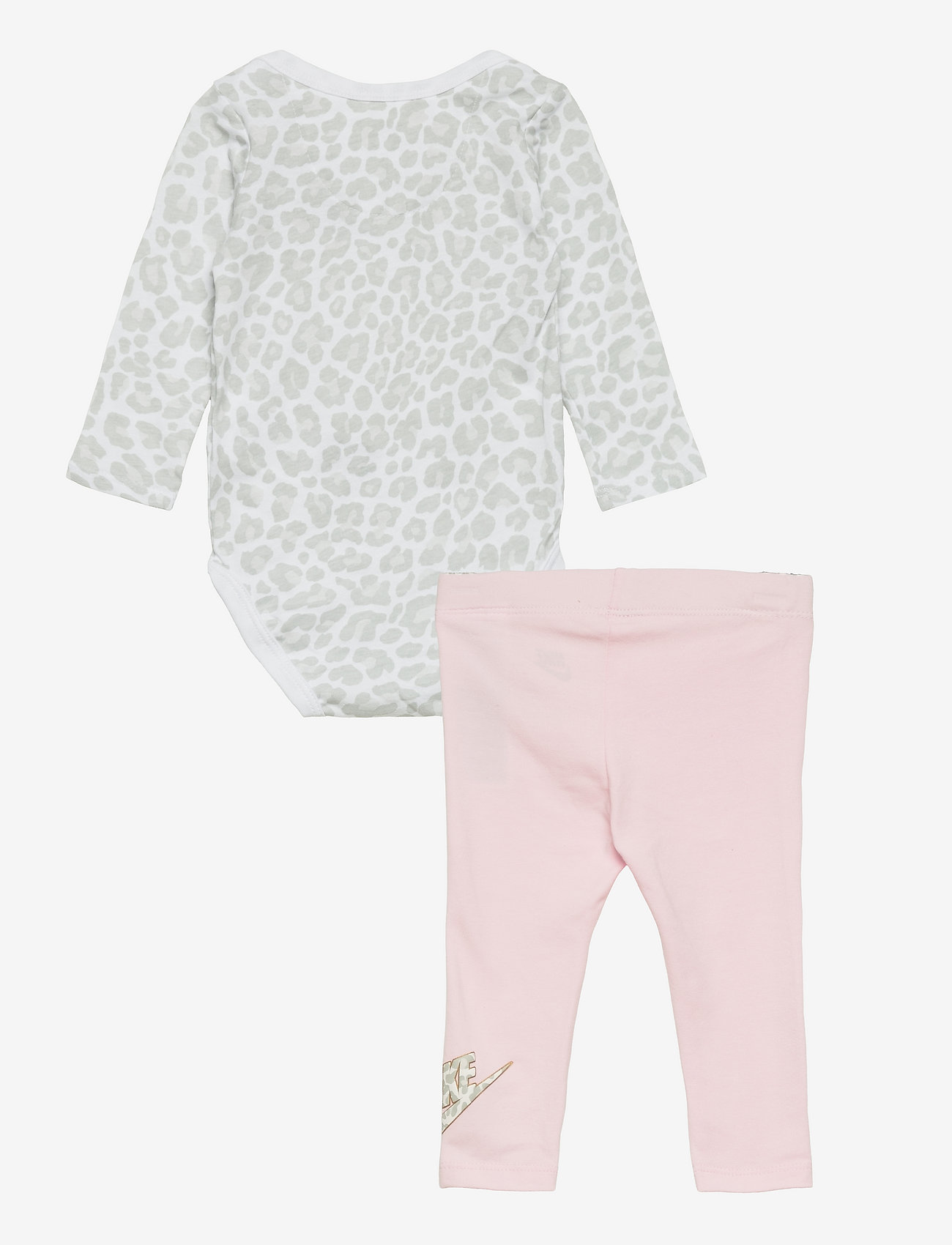 Nike - NKG LEOPARD BODYSUIT PANT SET - pink foam - 1