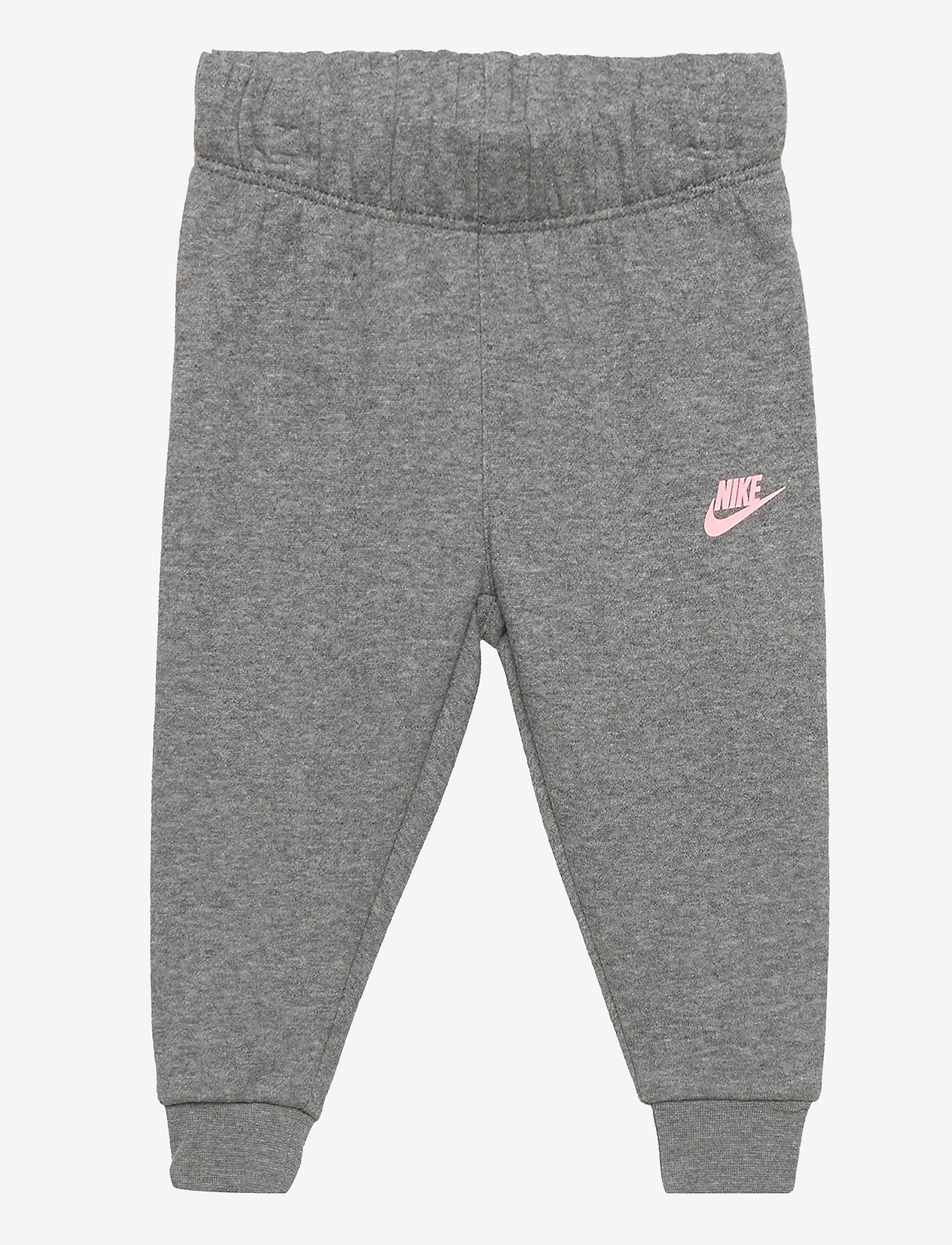 Nike - EE-FLEECE/TERRY SET - trainingsanzug - carbon heather/pink logo - 2
