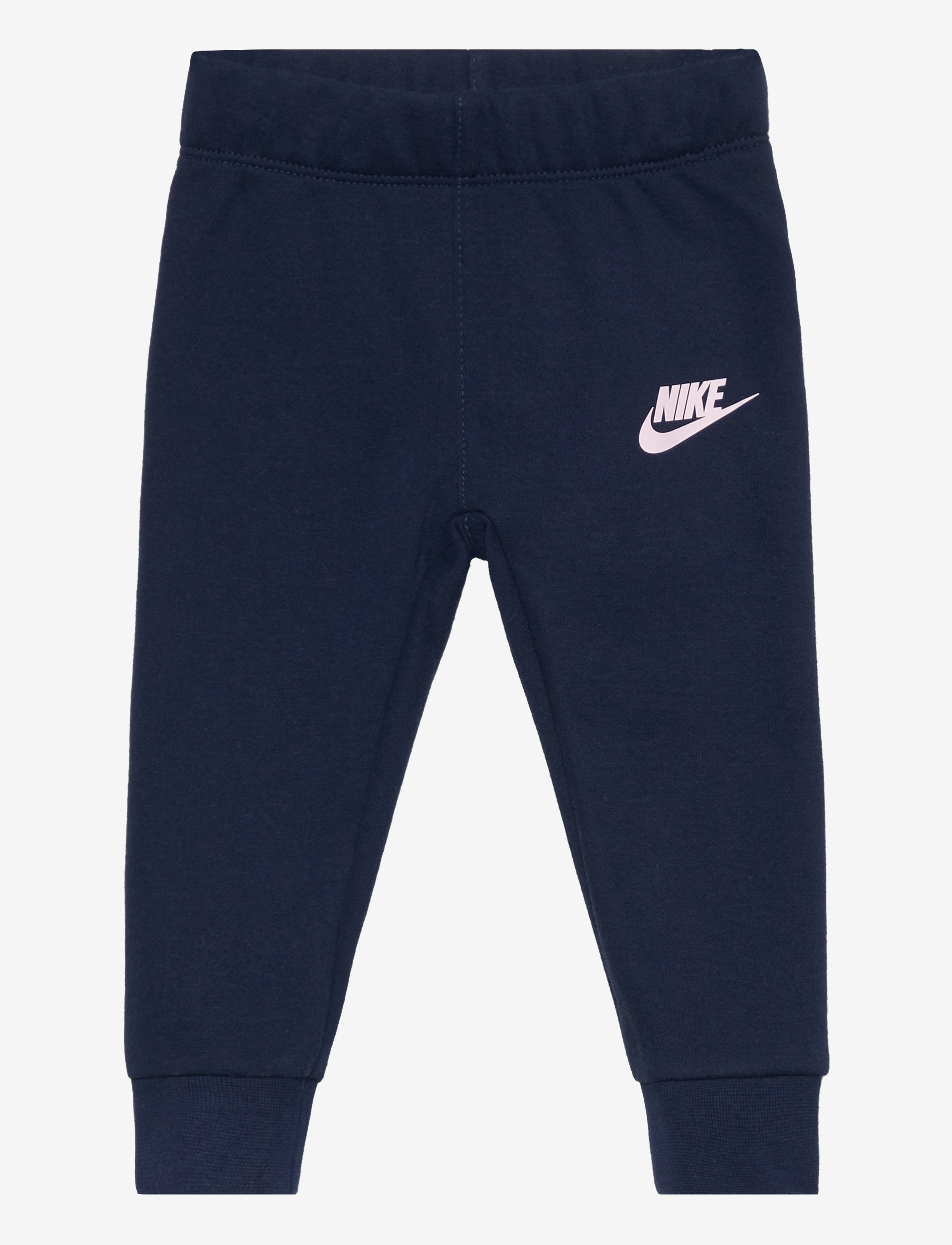 Nike - EE-FLEECE/TERRY SET - tracksuits & 2-piece sets - midnight navy/rose logo - 2