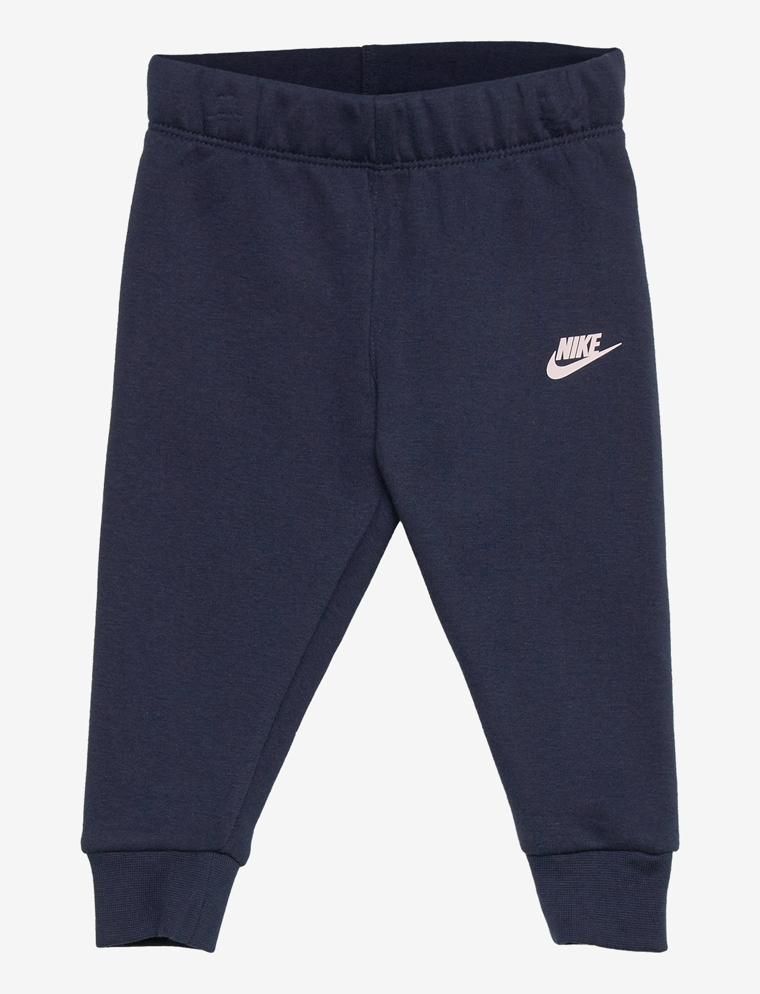 Nike - EE-FLEECE/TERRY SET - tracksuits & 2-piece sets - midnight navy/rose logo - 4