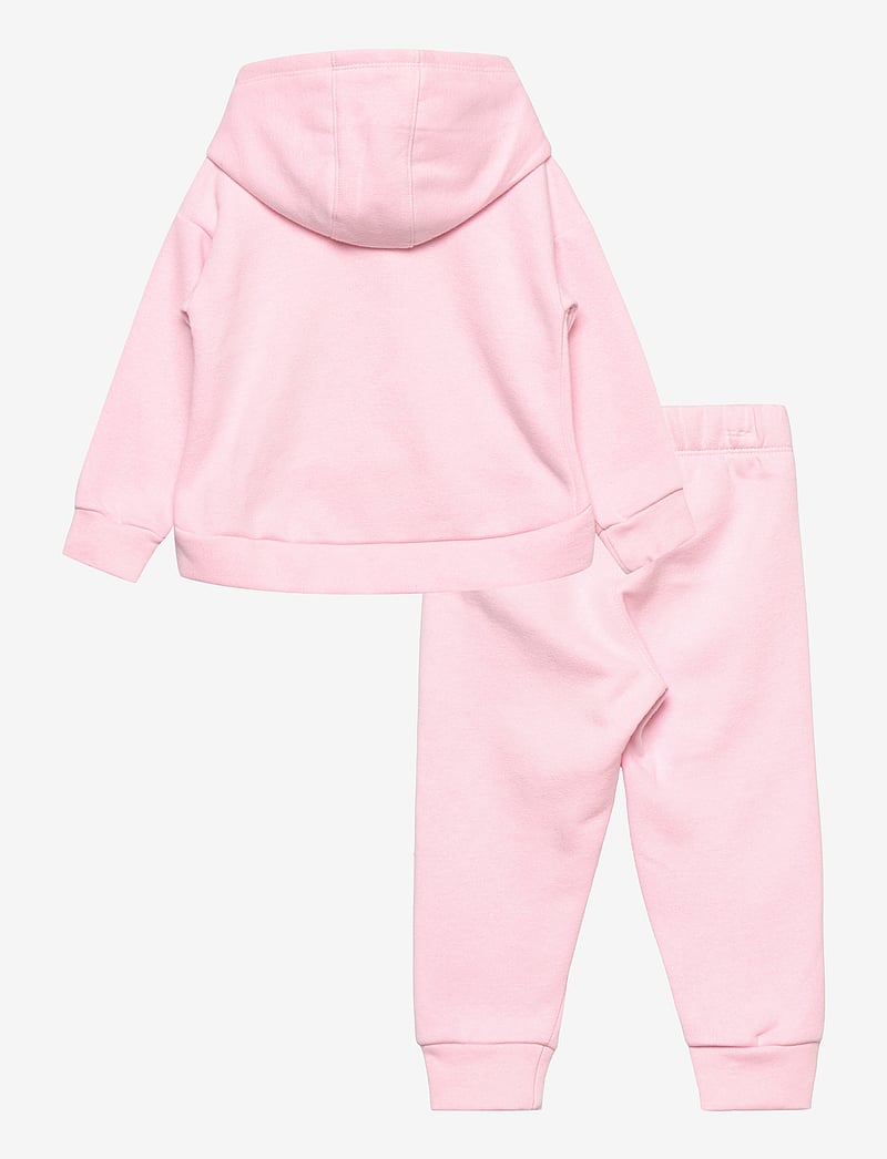 Nike - EE-FLEECE/TERRY SET - treniņtērpi un divdaļīgi komplekti - pink foam/white logo - 1