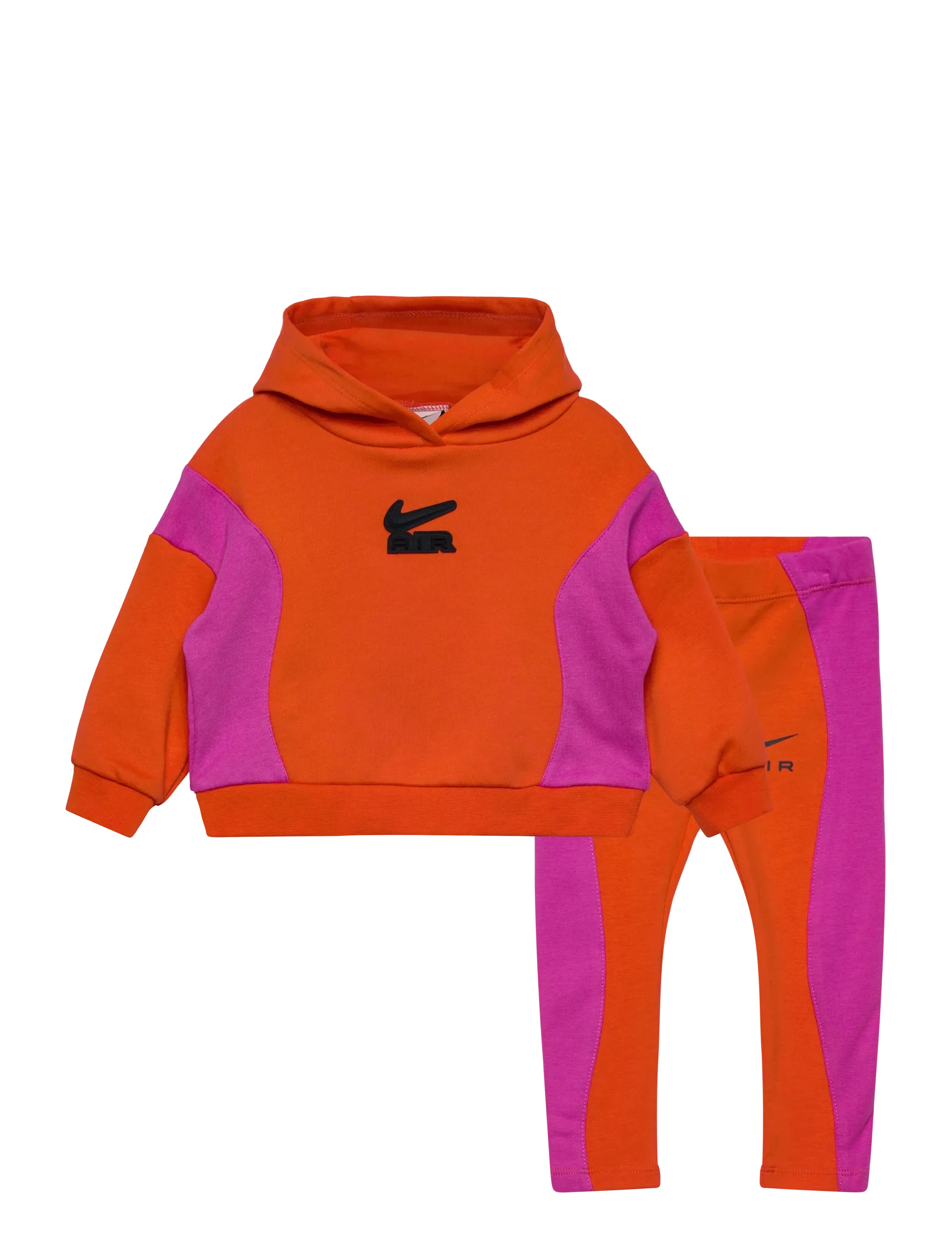 NIKE Nike Dri-Fit Hose Set Rot - 80/86CM - Kinder