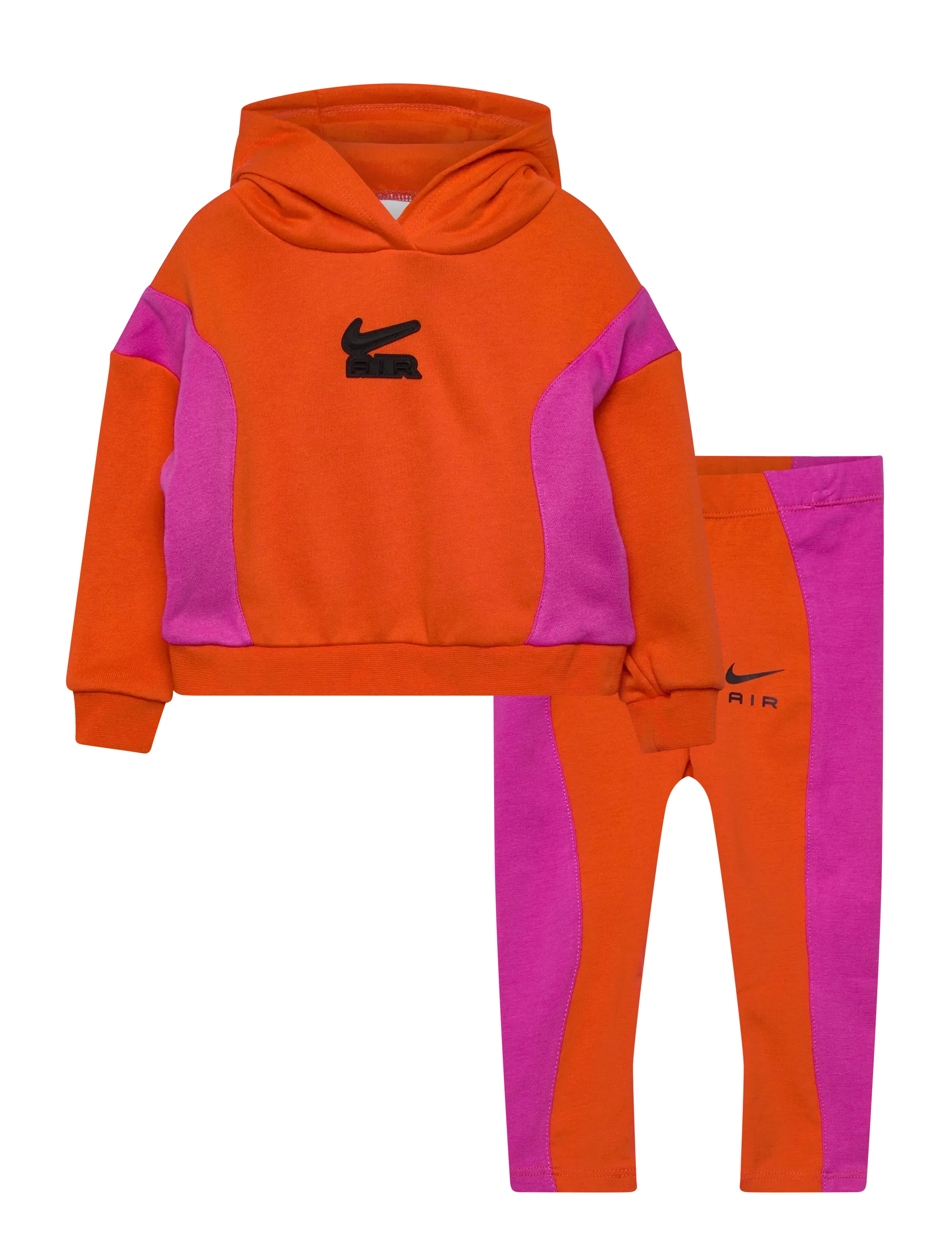 NIKE Nike Dri-Fit Hose Set Rot - 86/92CM - Kinder
