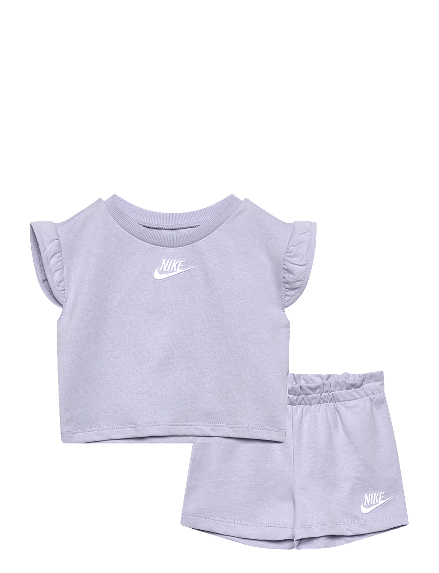 Nike - NIKE BABY FRENCH TERRY SET - 2-piece sets - grey - 0