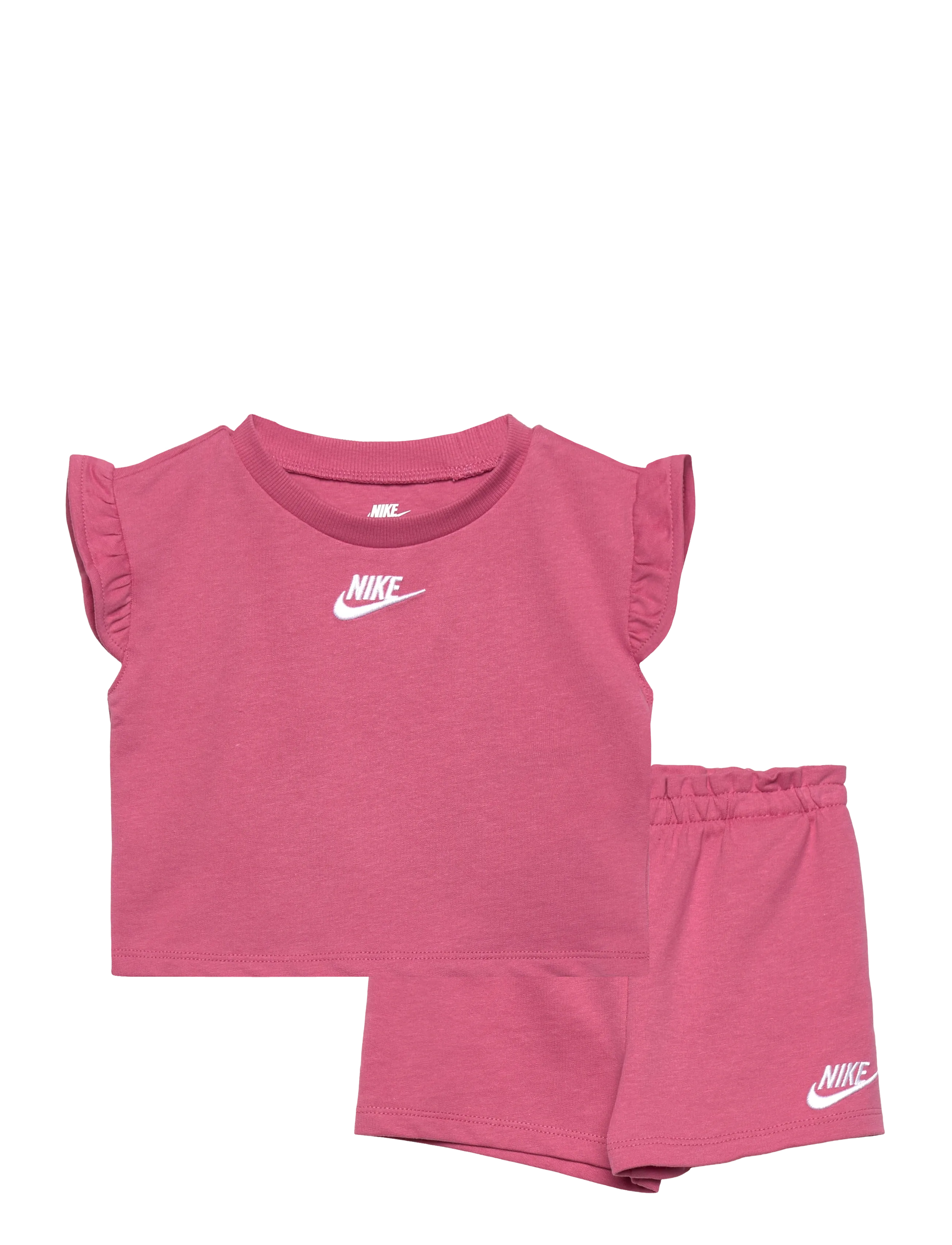 Nike Nike Baby French Terry Set, 80, Pink, Sport > Sæt Med Kortærmet T-Shirt, Børn