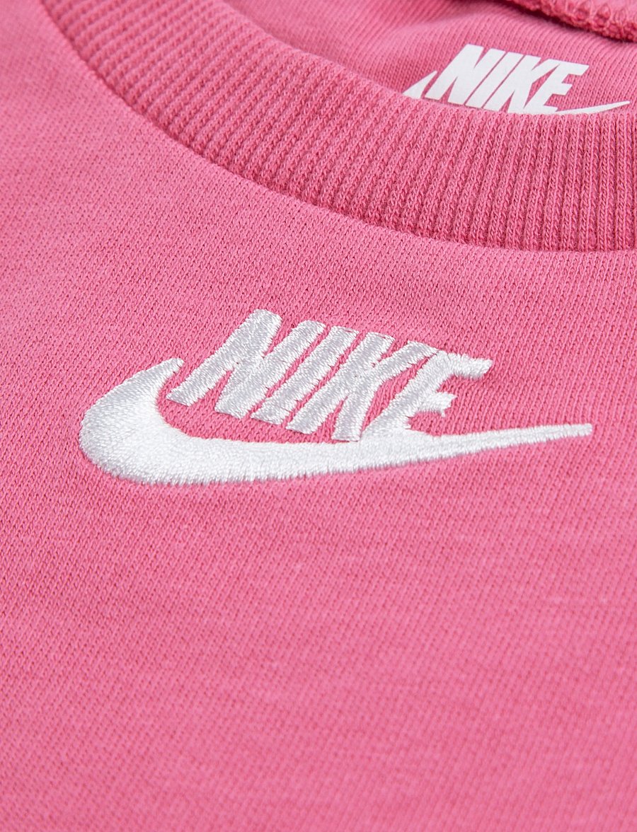 Nike - NIKE BABY FRENCH TERRY SET - matchende sæt - pink - 2