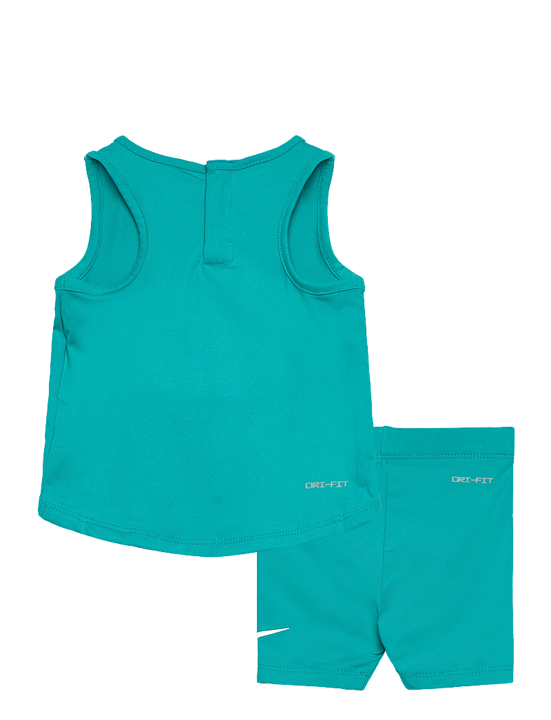Nike - KS-KNIT SHORT SET - matchende sæt - dusty cactus - 1