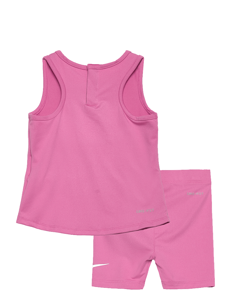 Nike - KS-KNIT SHORT SET - divdaļīgi komplekti - magic flamingo - 1
