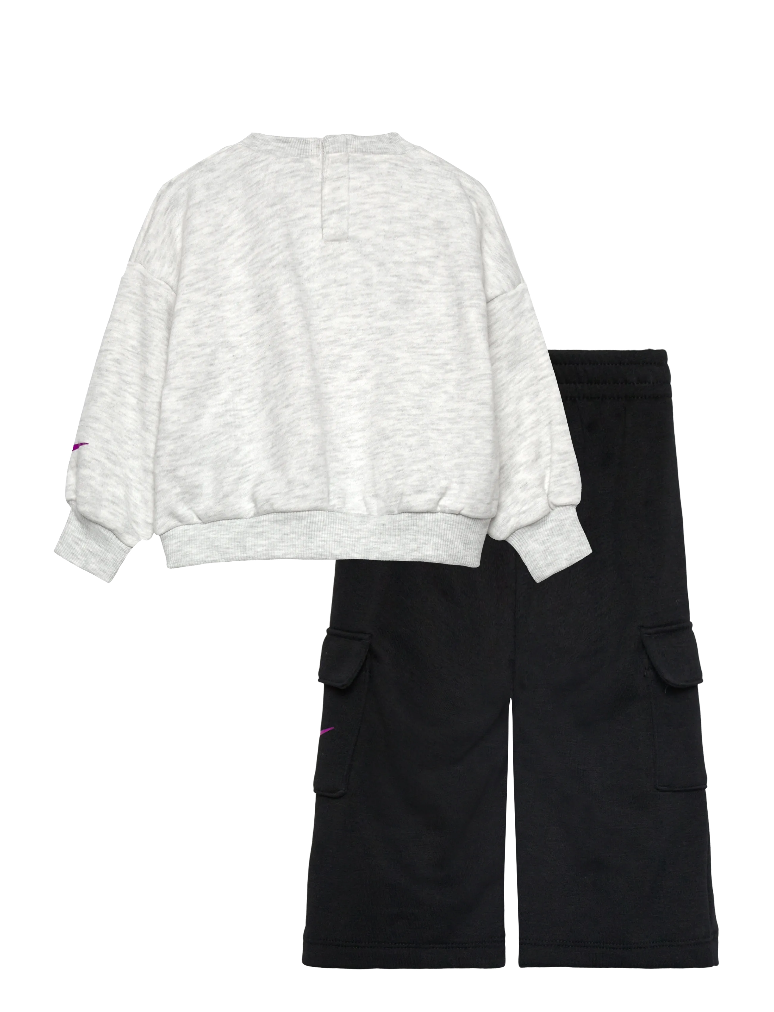 Nike - T8-FRENCH TERRY PANT SET - treningsdrakt og sett av 2 plagg - black - 1