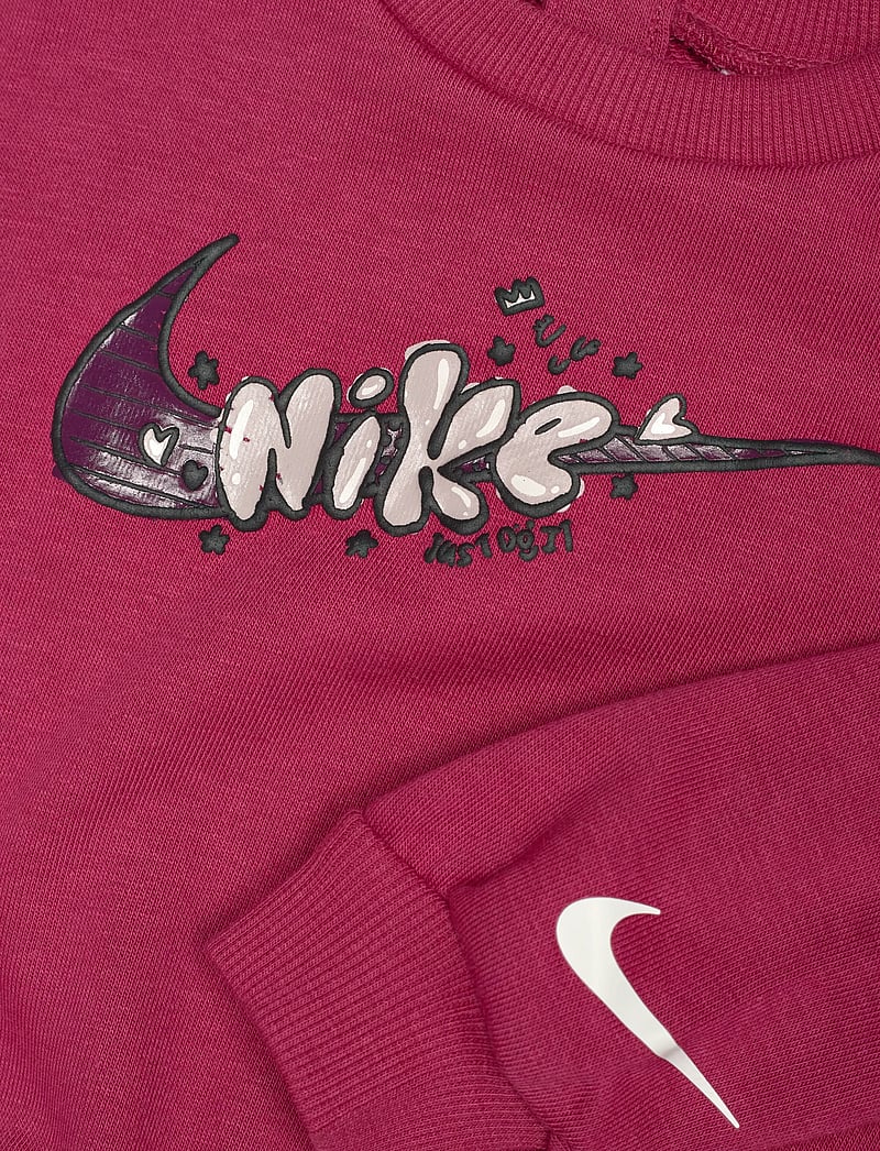 Nike - T8-FRENCH TERRY PANT SET - trainingsanzug - sweet beet - 2