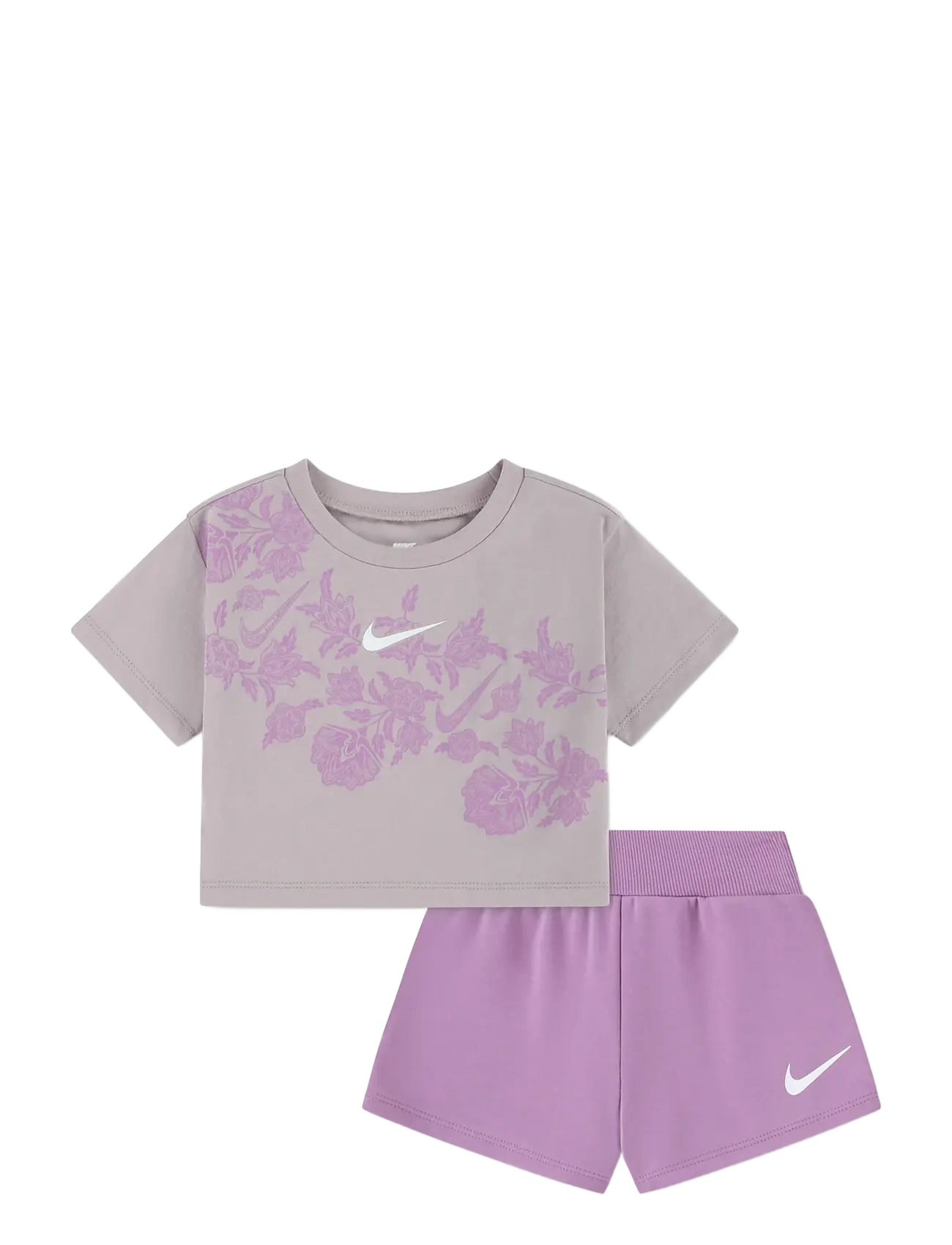Nike NIKE KNIT SHORT SET - Alle Produkte - LIGHT MAGENTA / pink/rose