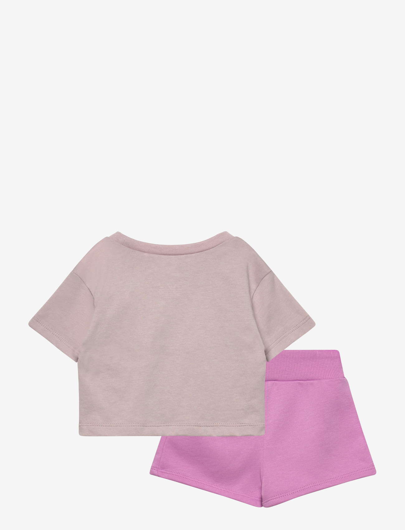 Nike - KS-KNIT SHORT SET - matchende sæt - light magenta - 1
