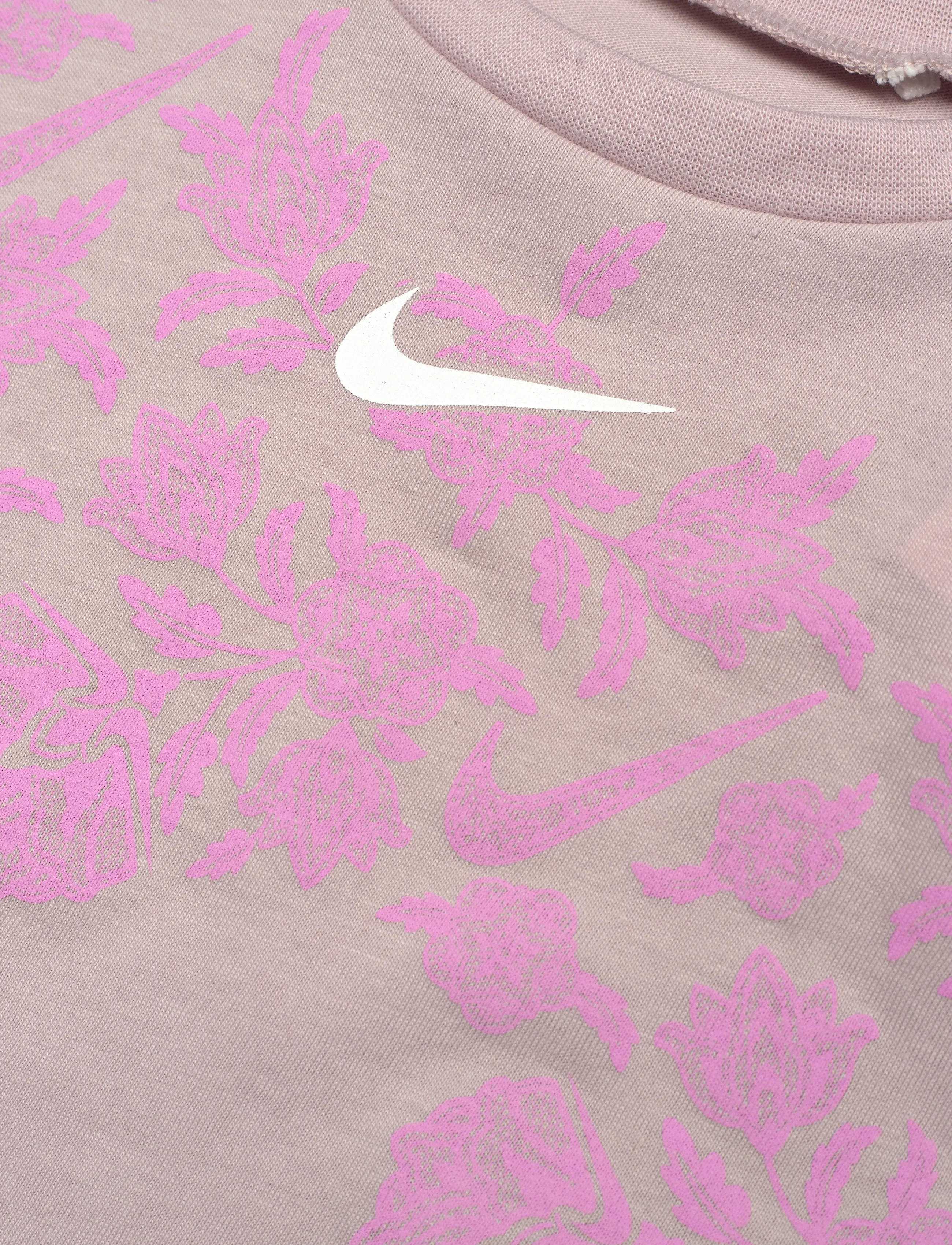 Nike - KS-KNIT SHORT SET - 2-delat set - light magenta - 2