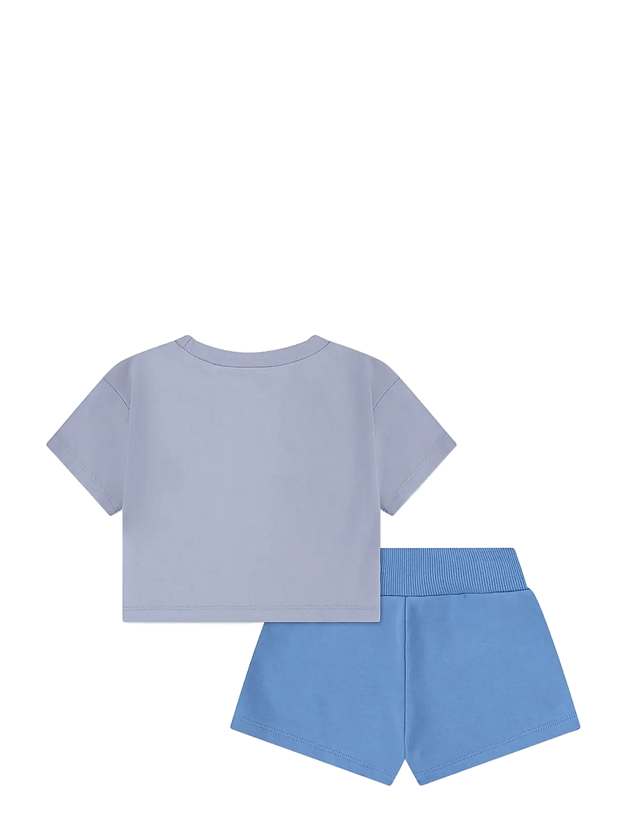 Nike - NIKE KNIT SHORT SET - 2-delige sets - university blue - 1