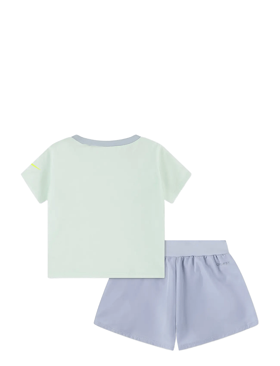 Nike - NIKE TEE & CROSSOVER SHORT SET - 2-osalised komplektid - grey - 1