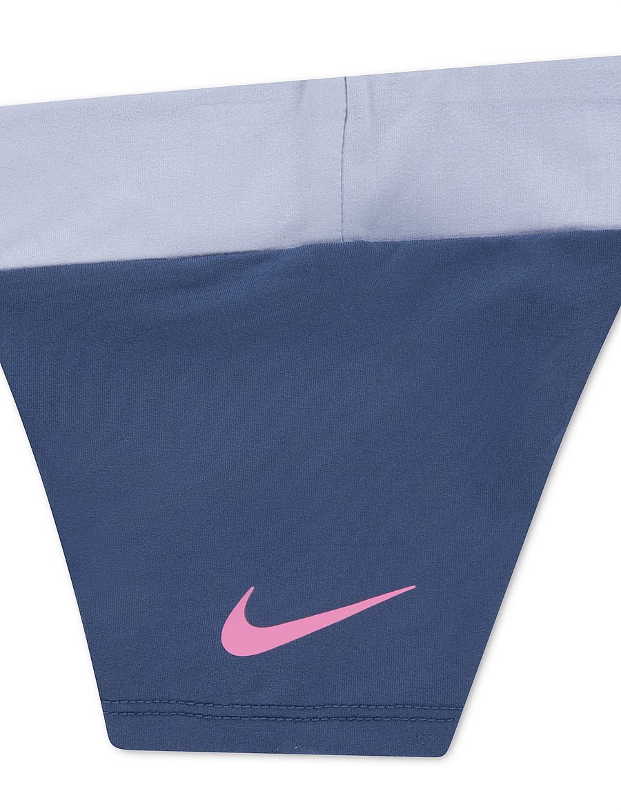 Nike - NIKE TEE & CROSSOVER BIKE SHORT - 2-teilige sets - blue - 2
