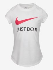 Nike - NKG SWOOSH JDI S/S TEE / NKG SWOOSH JDI S/S TEE - kortærmede t-shirts - white - 0