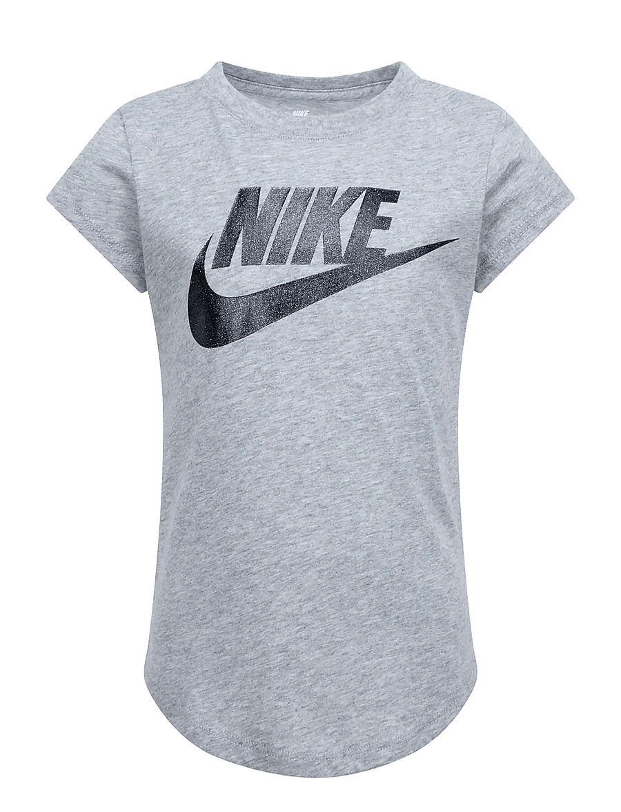 Nike - NIKE FUTURA TEE - lühikeste varrukatega t-särgid - dk grey heather - 0
