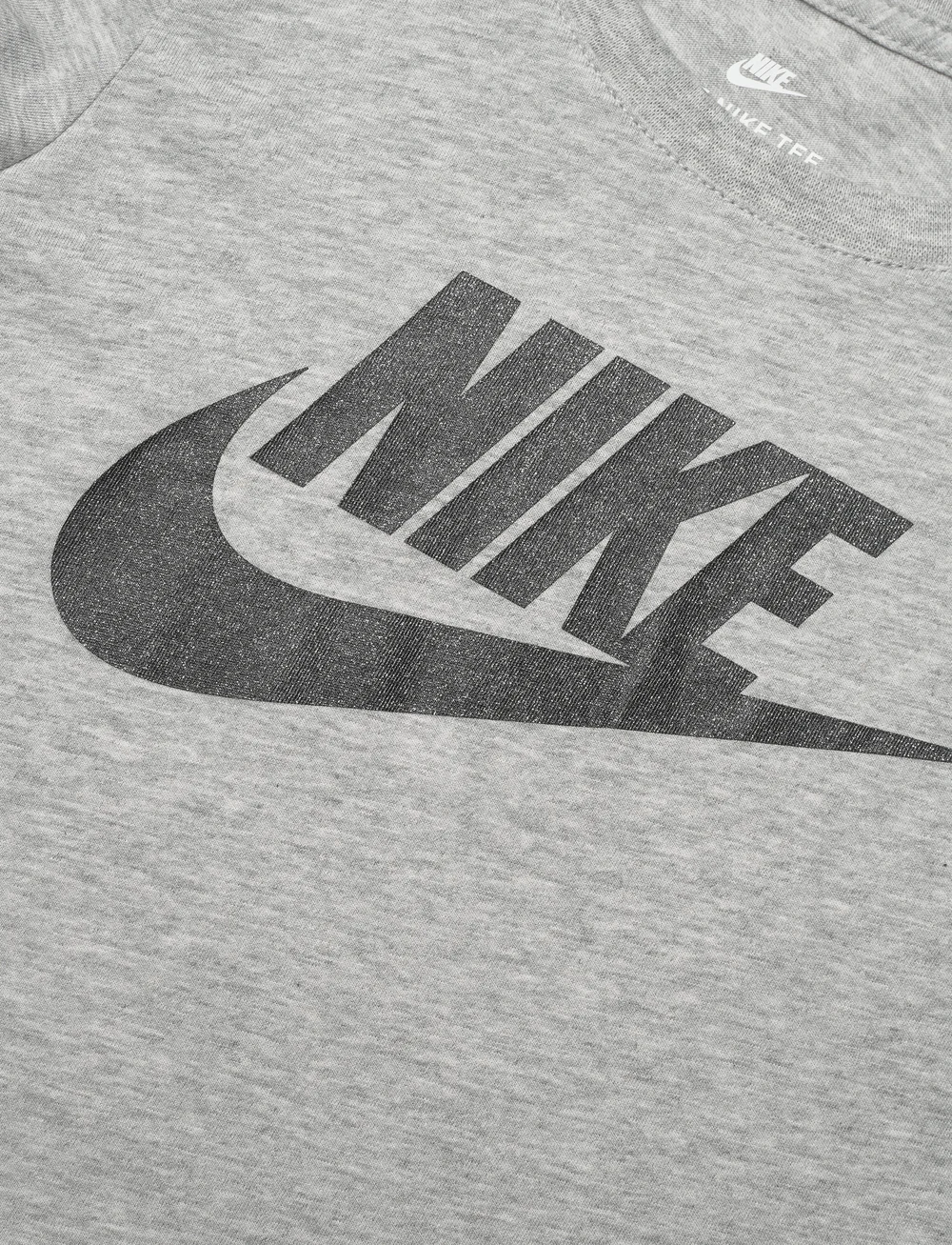 Nike - TE-S/S TEE - kortærmede t-shirts - dk grey heather - 2
