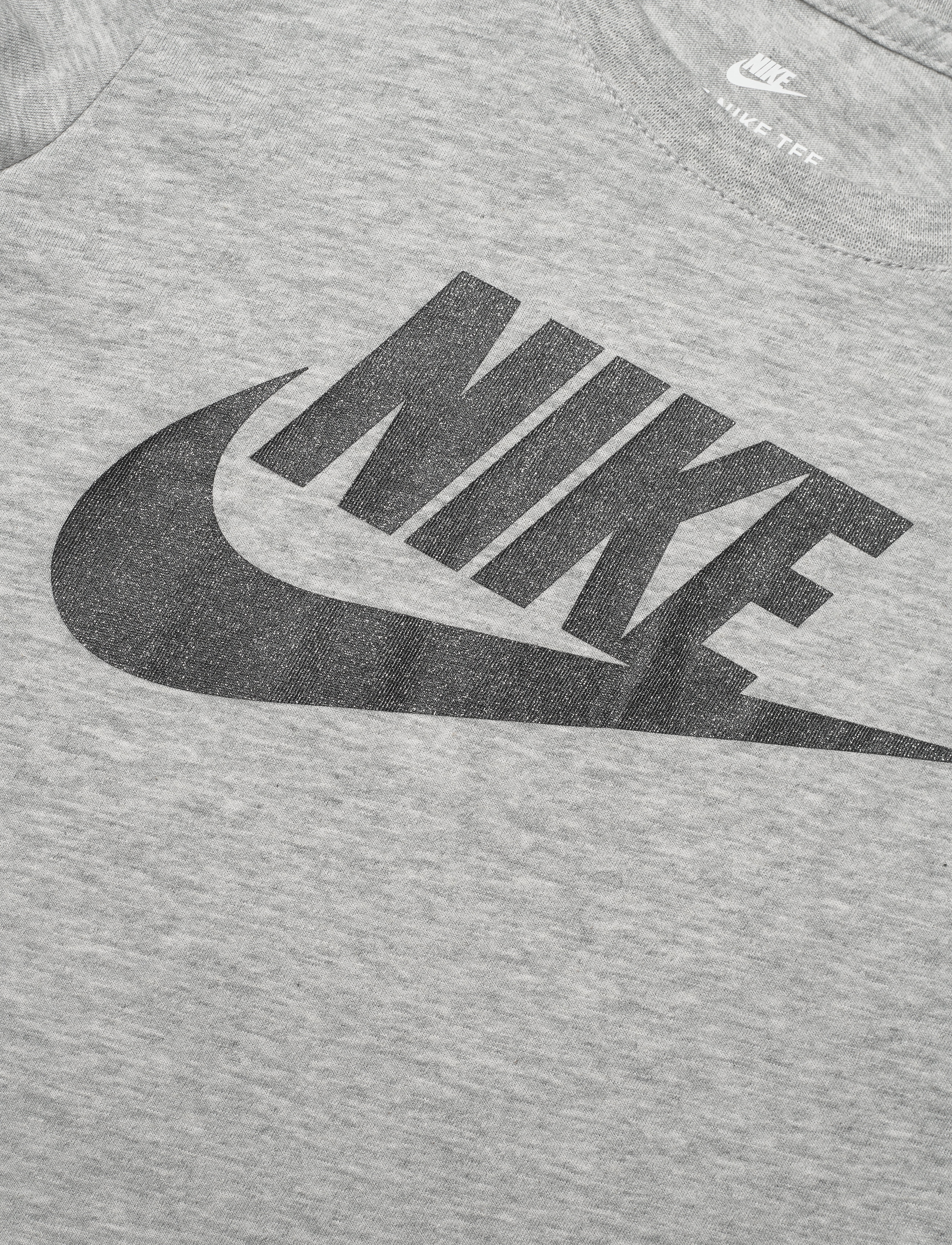 Nike - TE-S/S TEE - lyhythihaiset t-paidat - dk grey heather - 2