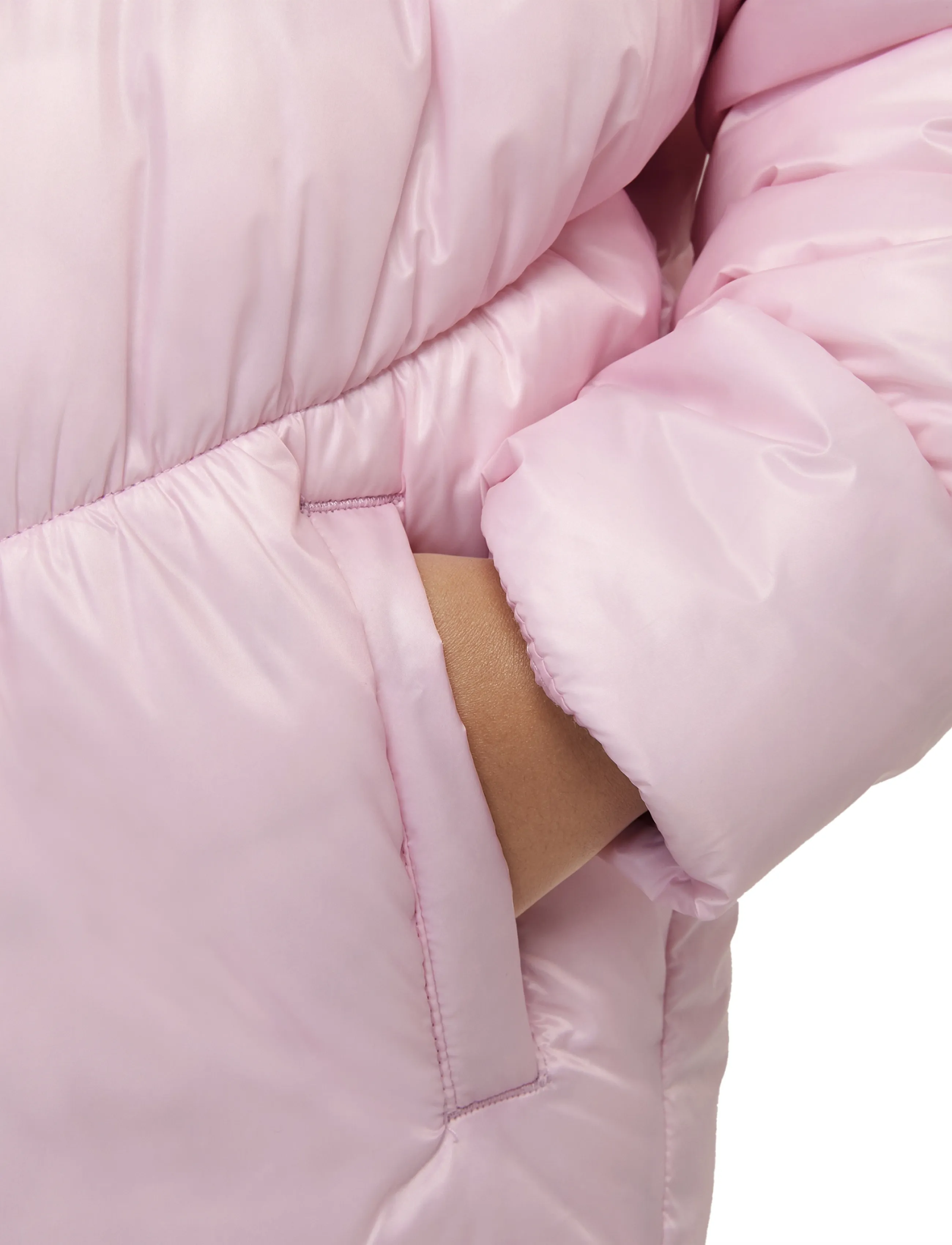 Nike - NIKE CHEVRON SOLID PUFFER JACKET - isolierte jacken - pink foam - 5